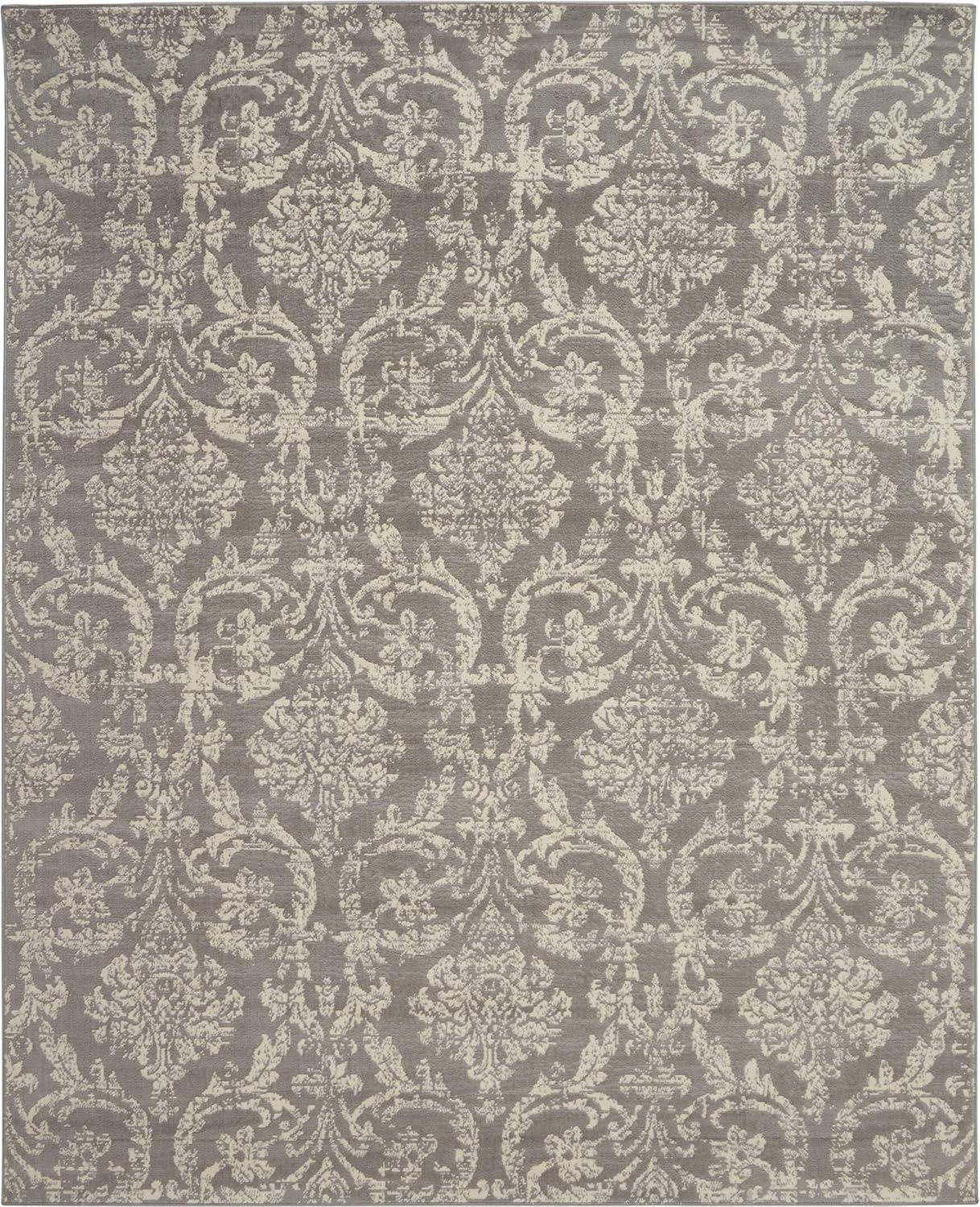 Nourison Jubilant Farmhouse Vintage Damask Area Rug