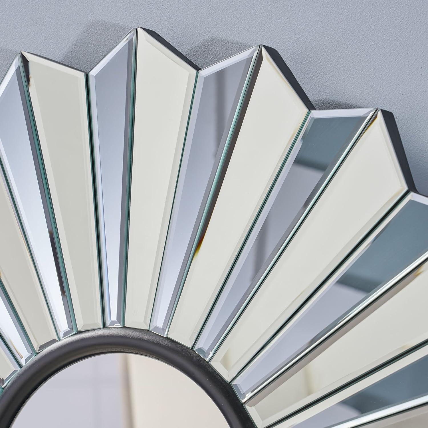 5-Star Flower Accent Mirror, Wall Mirror for Living Room Bedroom