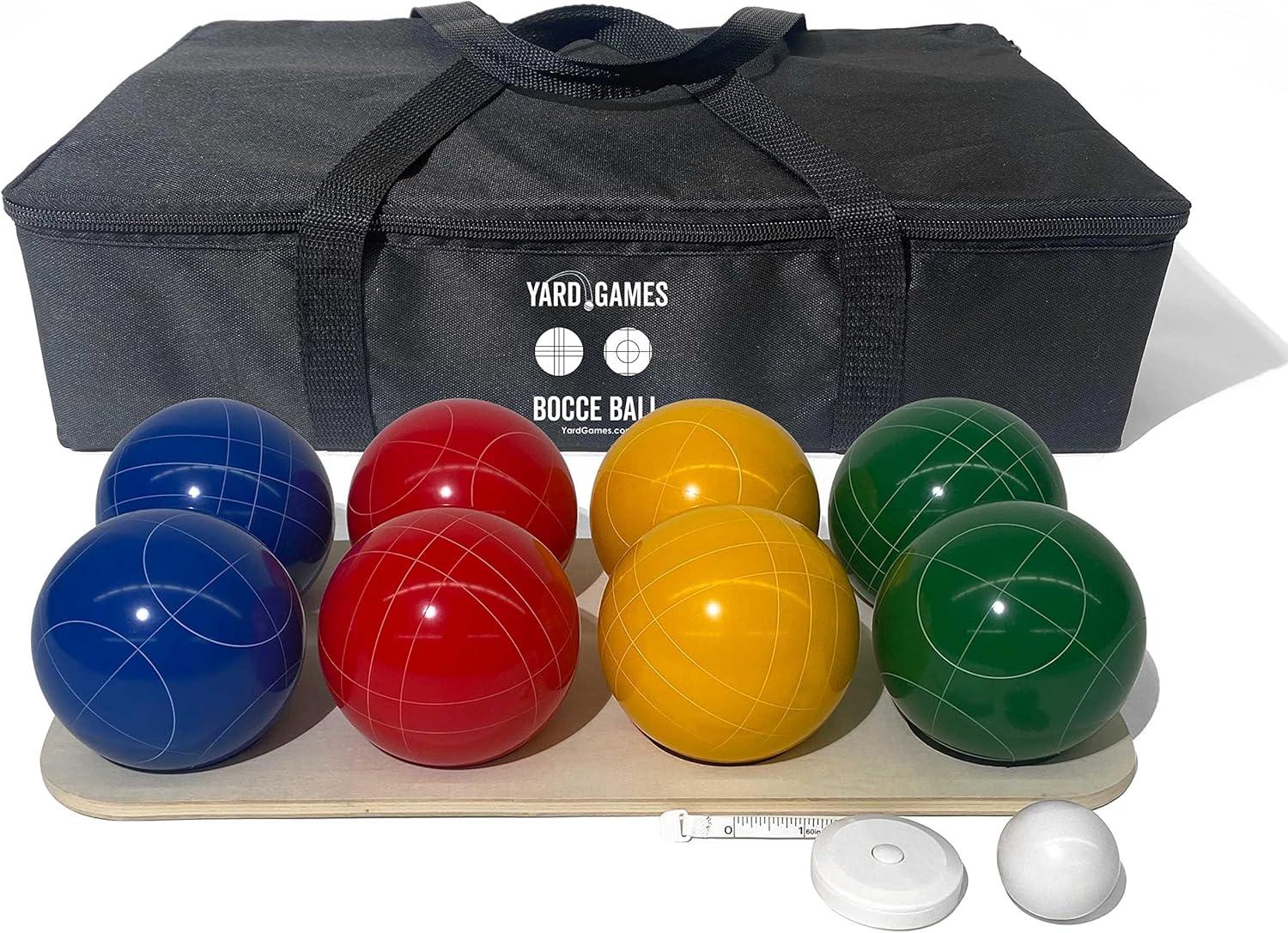 Resin Bocce Ball Set