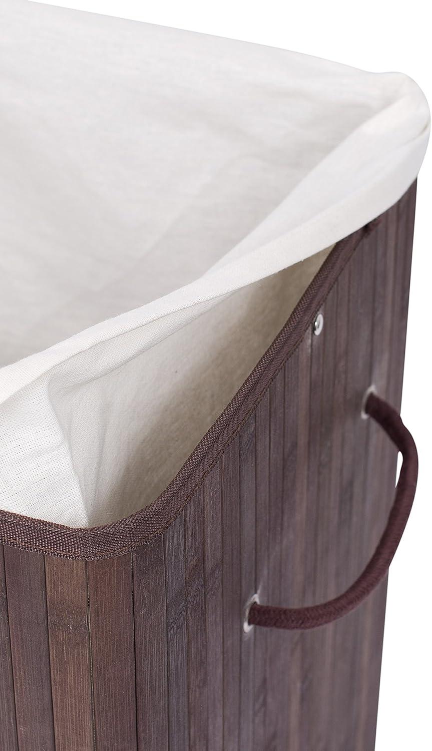 BirdRock Home Bamboo Laundry Hamper with Handles
