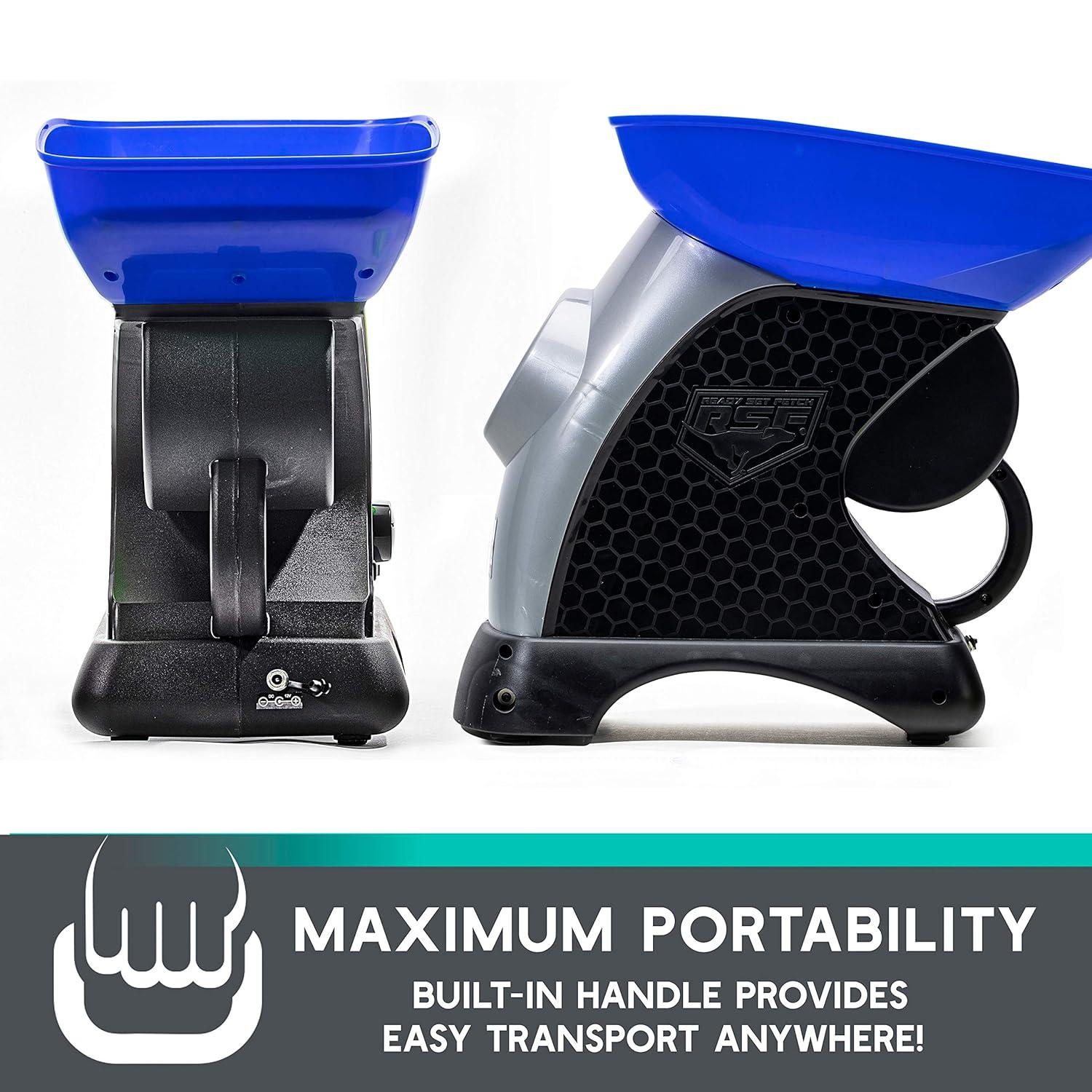 Franklin Pet Ready Set Fetch Automatic Tennis Ball Launcher Dog Toy - Official Size Tennis Ball Thrower - Interactive Toy