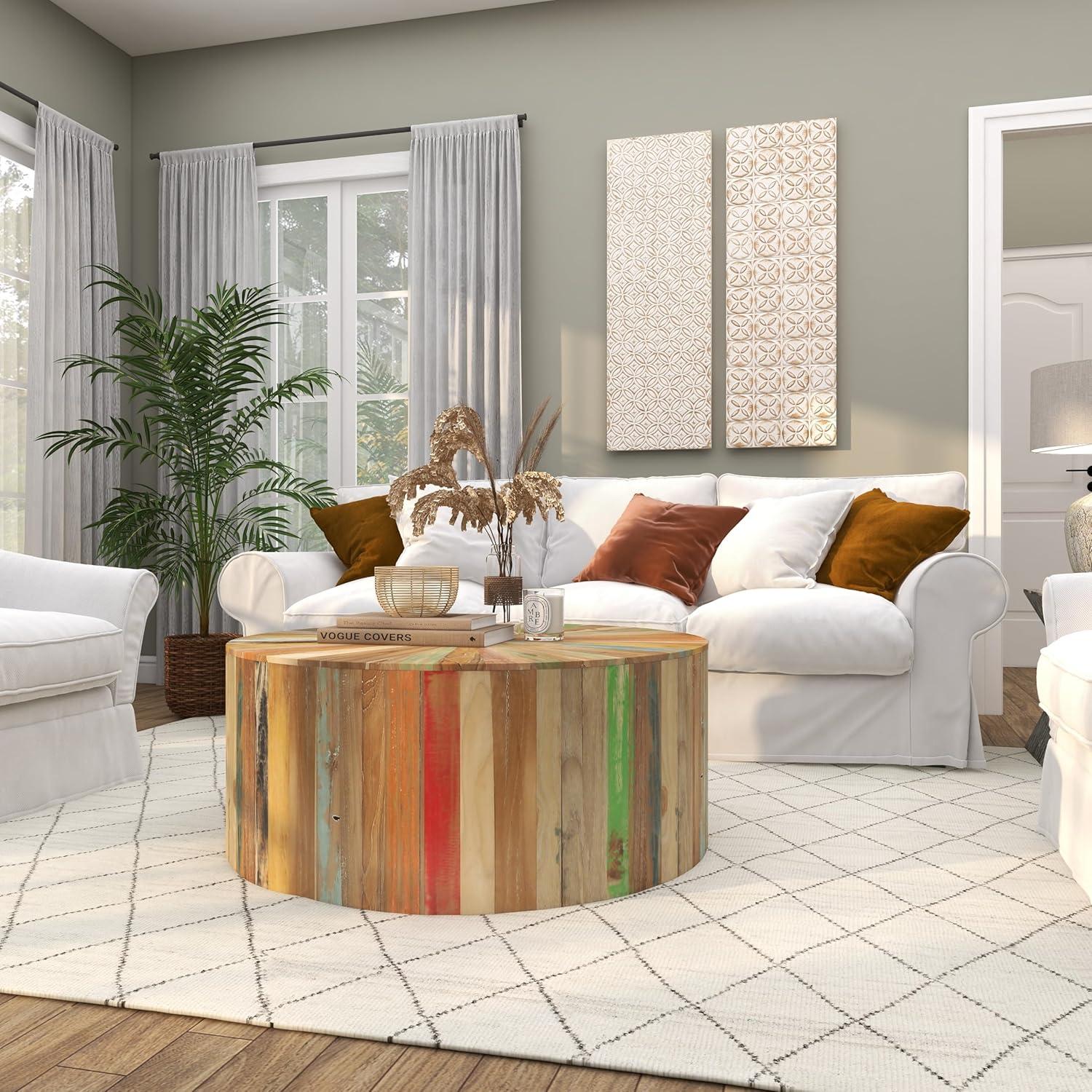 Dakota Fields Solid Wood Coffee Table