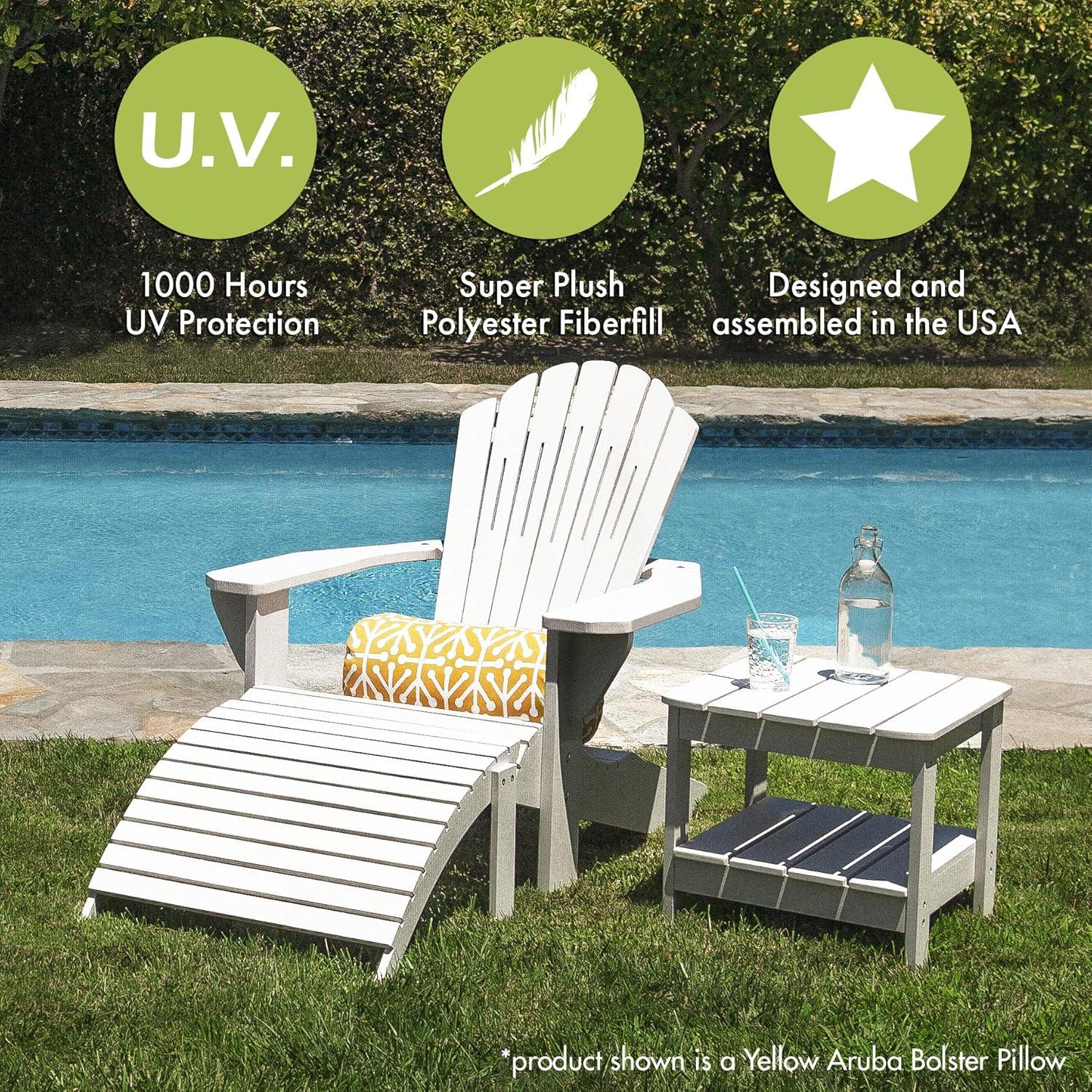 Majestic Home Goods Almohada de Refuerzo Plantación Amarillo