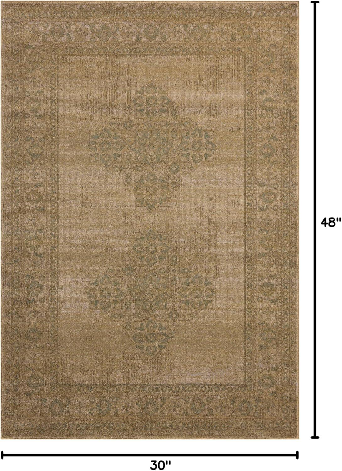 Mona II Rug by Magnolia Home by Joanna Gaines x Loloi - Antique and Spa / 7'6" x 10'