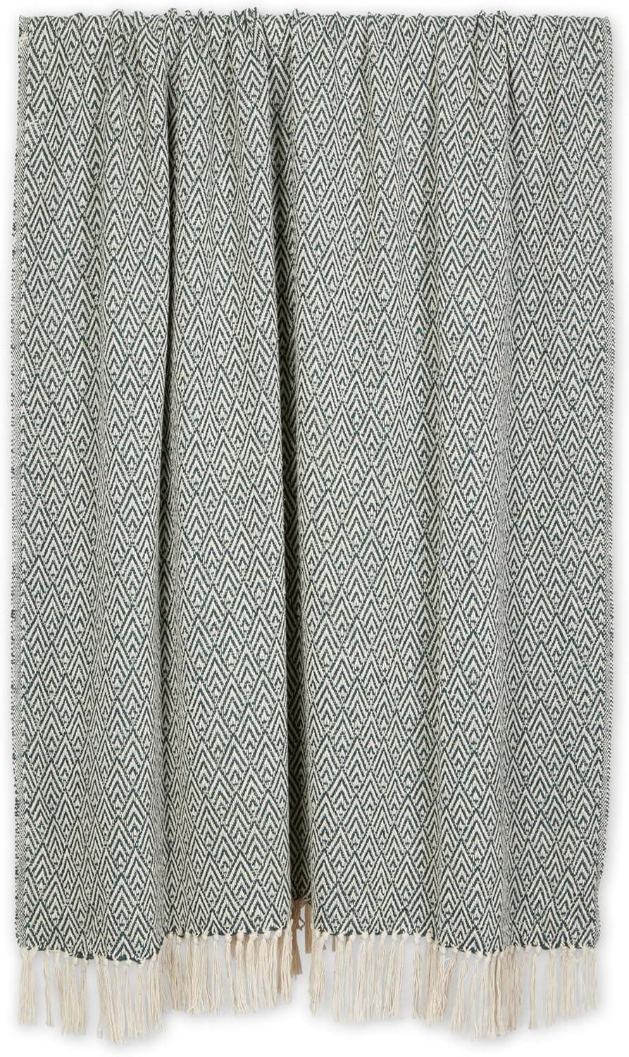 Design Imports Hand Woven Throw Blanket