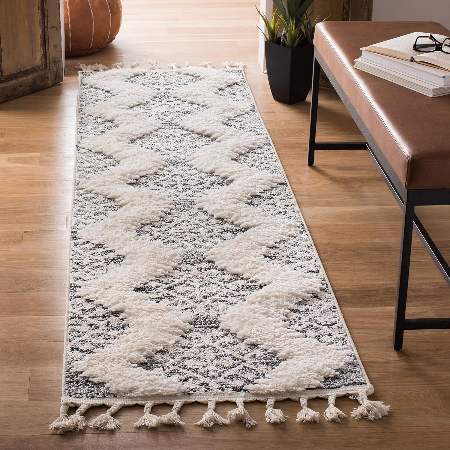 Moroccan Tassel Shag MTS652 Area Rug  - Safavieh