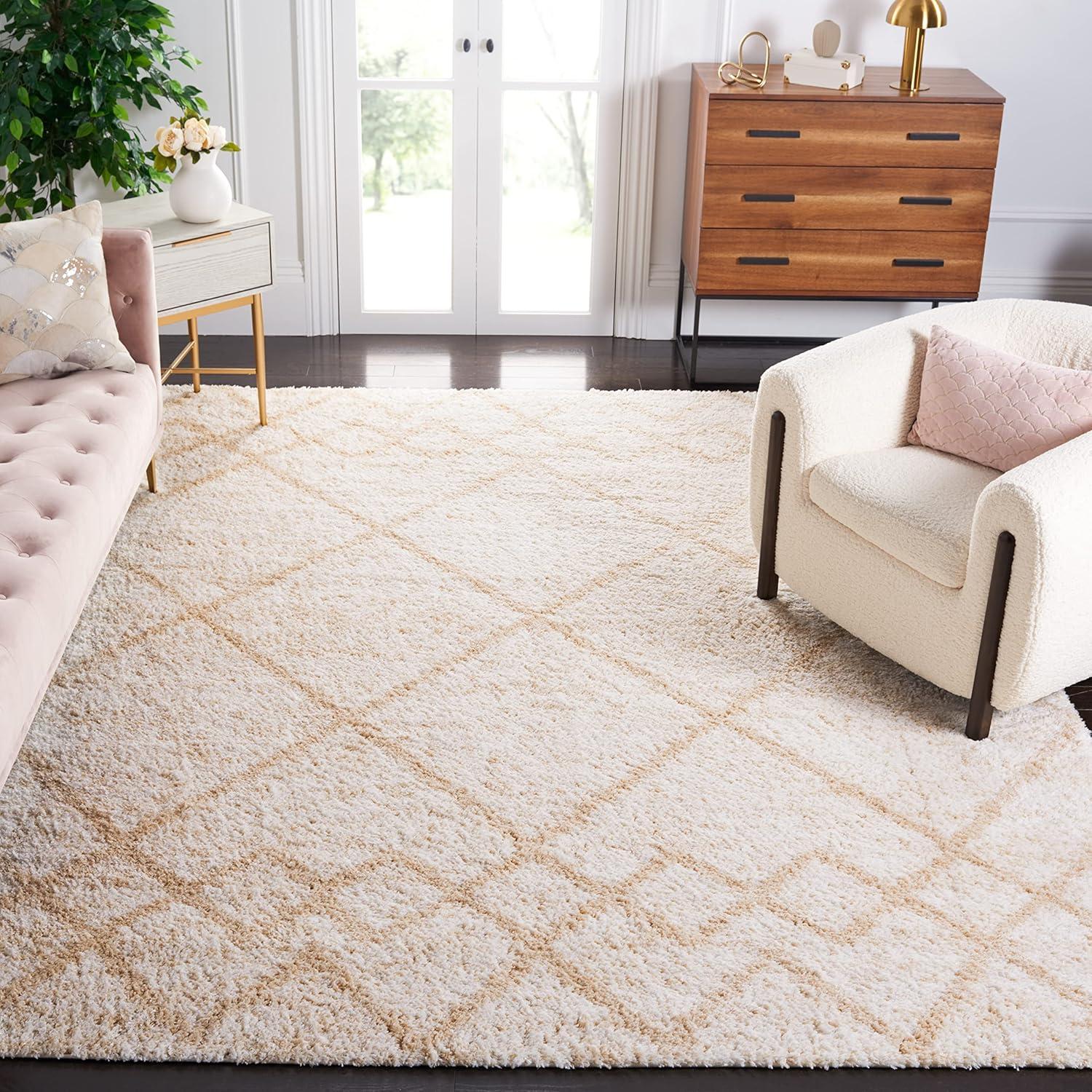 Foundry Select Bindiya Shag Performance Geometric Rug