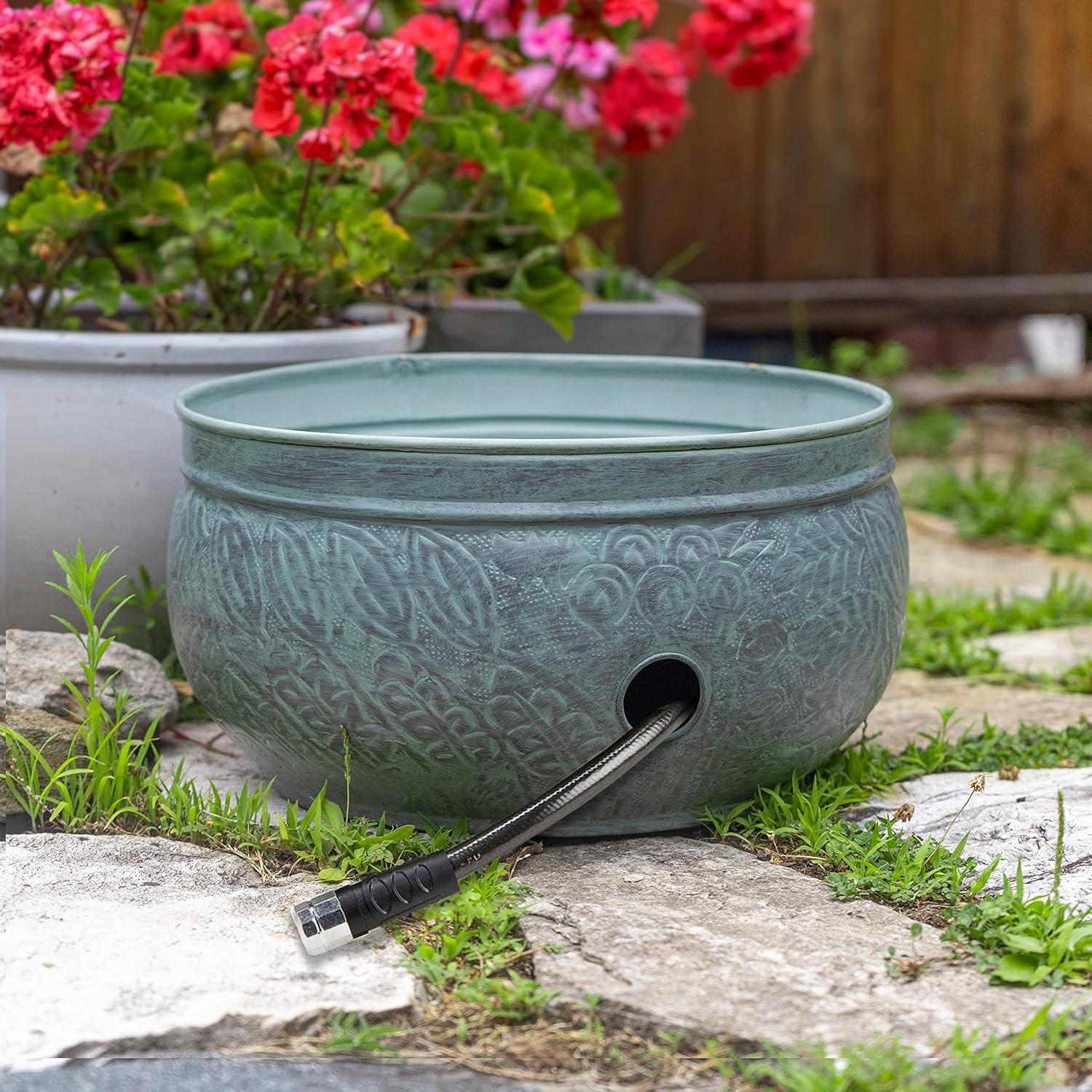 Good Directions Key West Hose Pot - Blue Verde by  Green