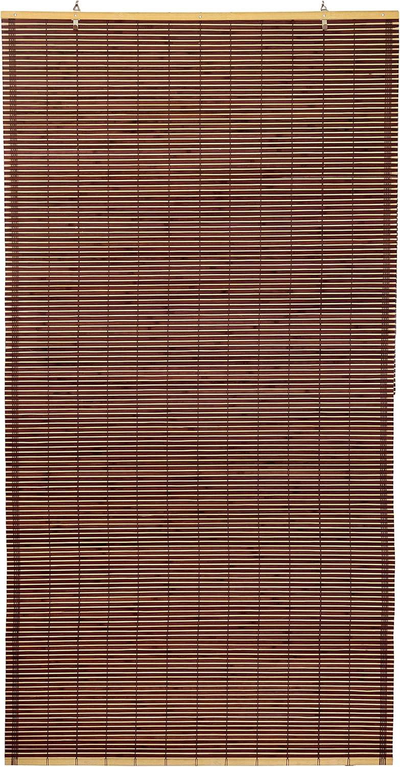 Bamboo Cordless Window Shade - Mahogany 60" W