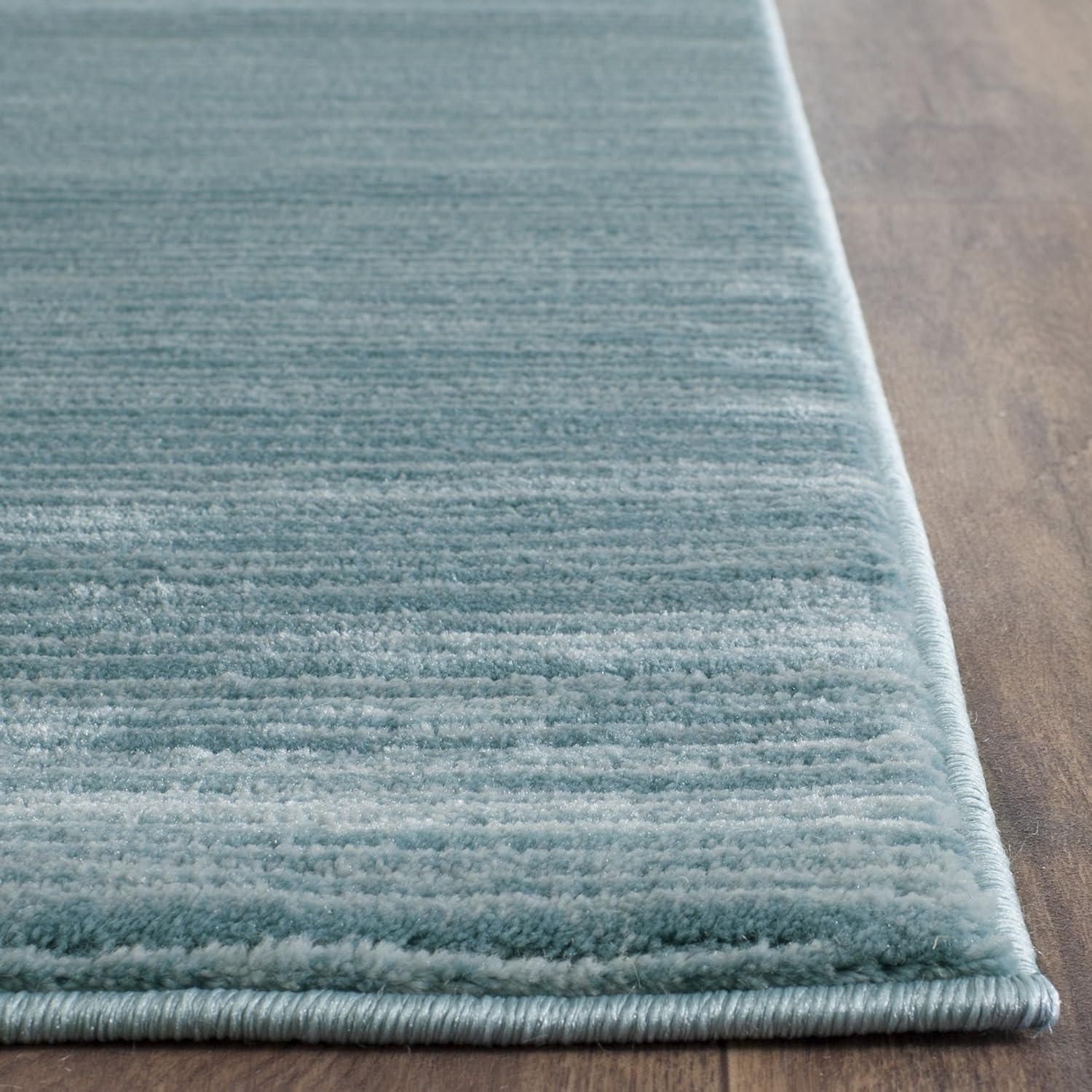 Vision VSN606 Power Loomed Indoor Runner Rug - Aqua - 2'2"x8' - Safavieh