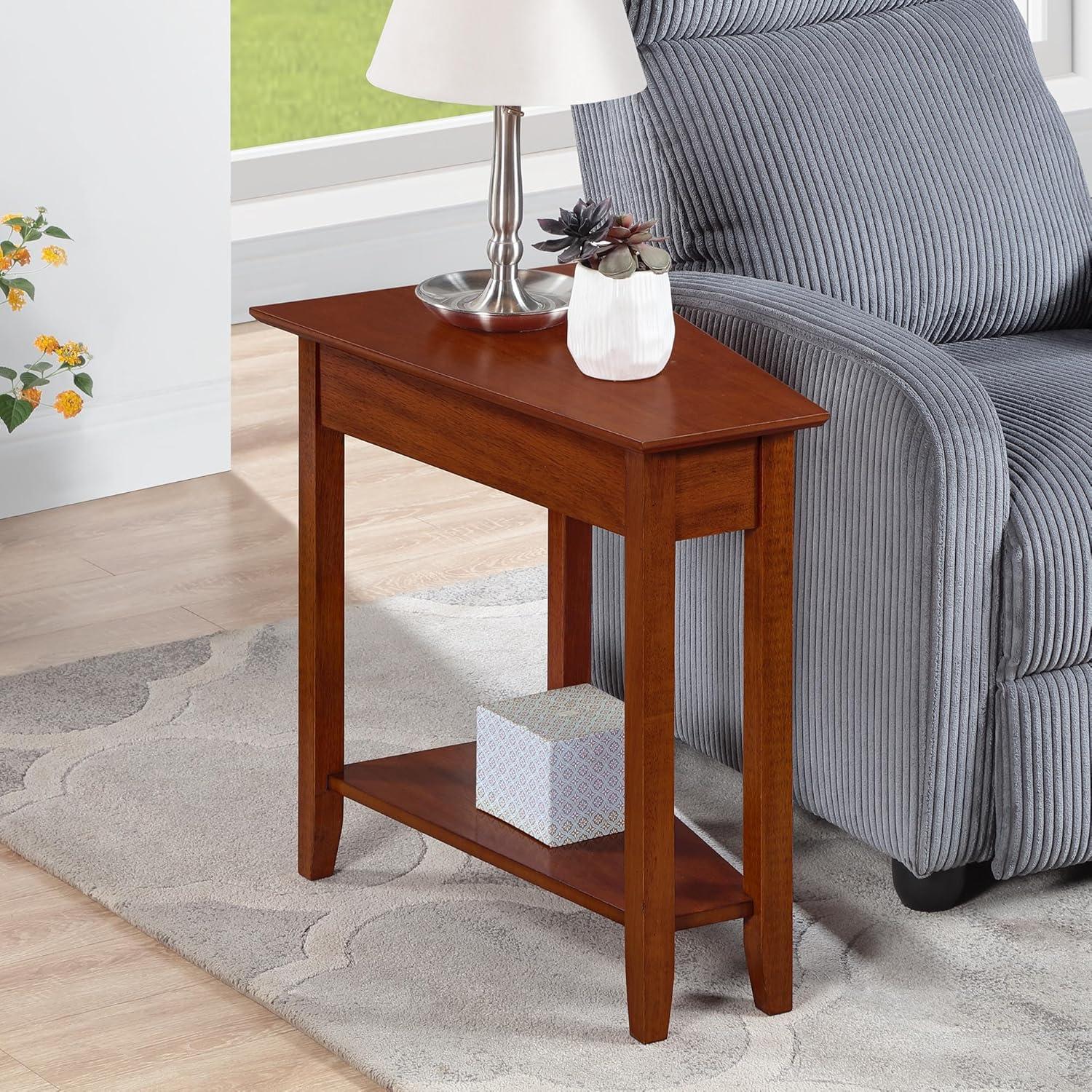 Convenience Concepts American Heritage Wedge End Table