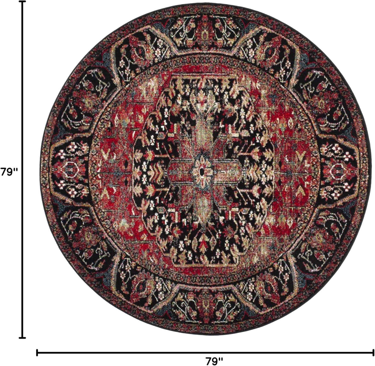 Vintage Hamadan VTH215 Power Loomed Area Rug  - Safavieh