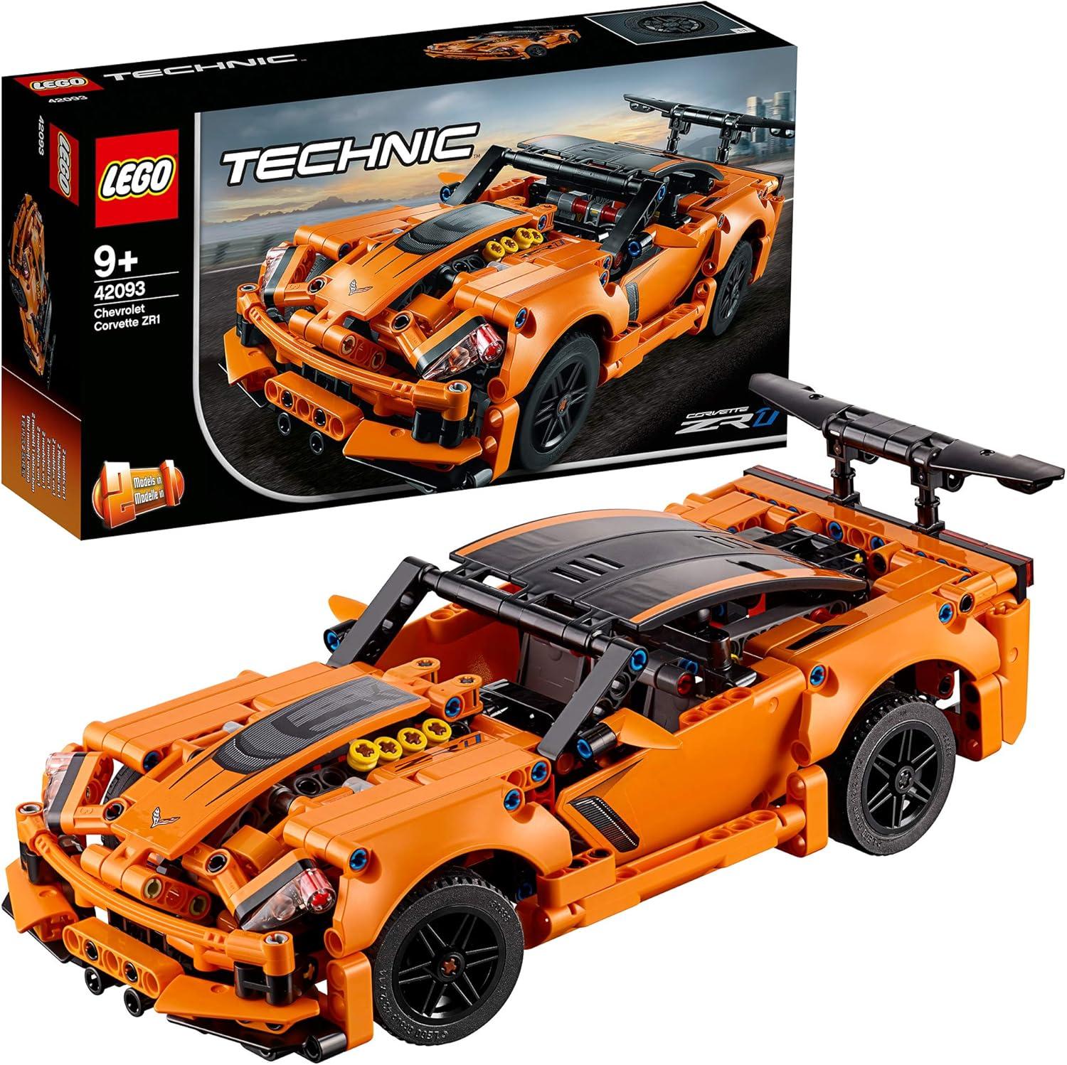 LEGO Technic Kit de Construcción Chevrolet Corvette ZR1 42093 (579 Piezas)