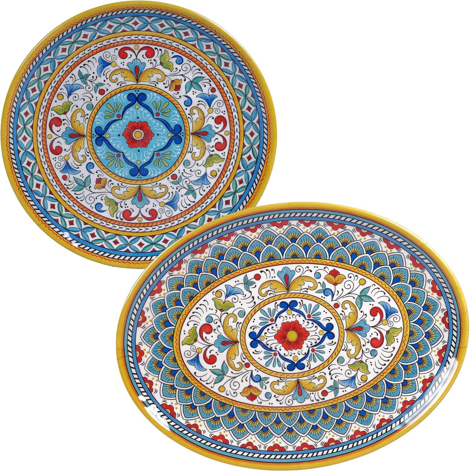 Certified International Portofino 2Pc Platter Set