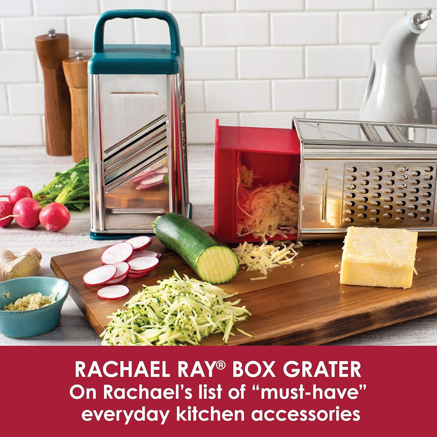 Rachael Ray Tools & Gadgets Box Grater, Red