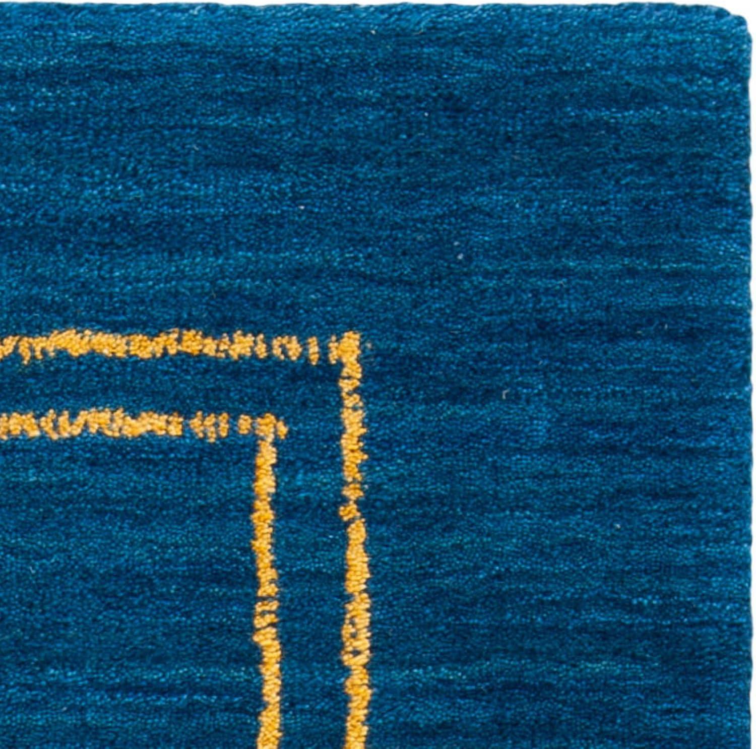 Himalaya HIM588 Hand Loomed Area Rug - Blue/Multi - 8'x10' - Safavieh.