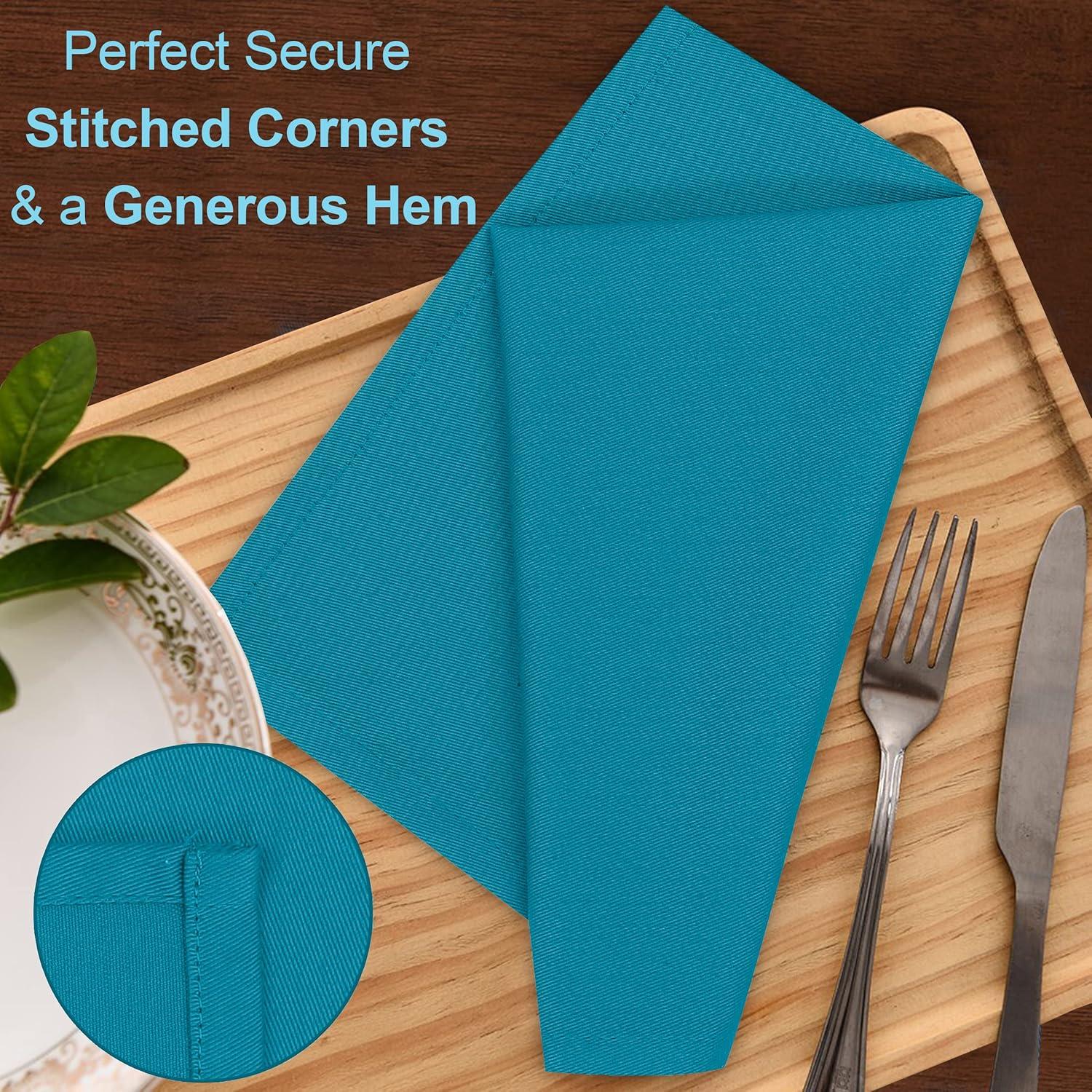 Poly Cotton Enrich Twill Cloth Napkins