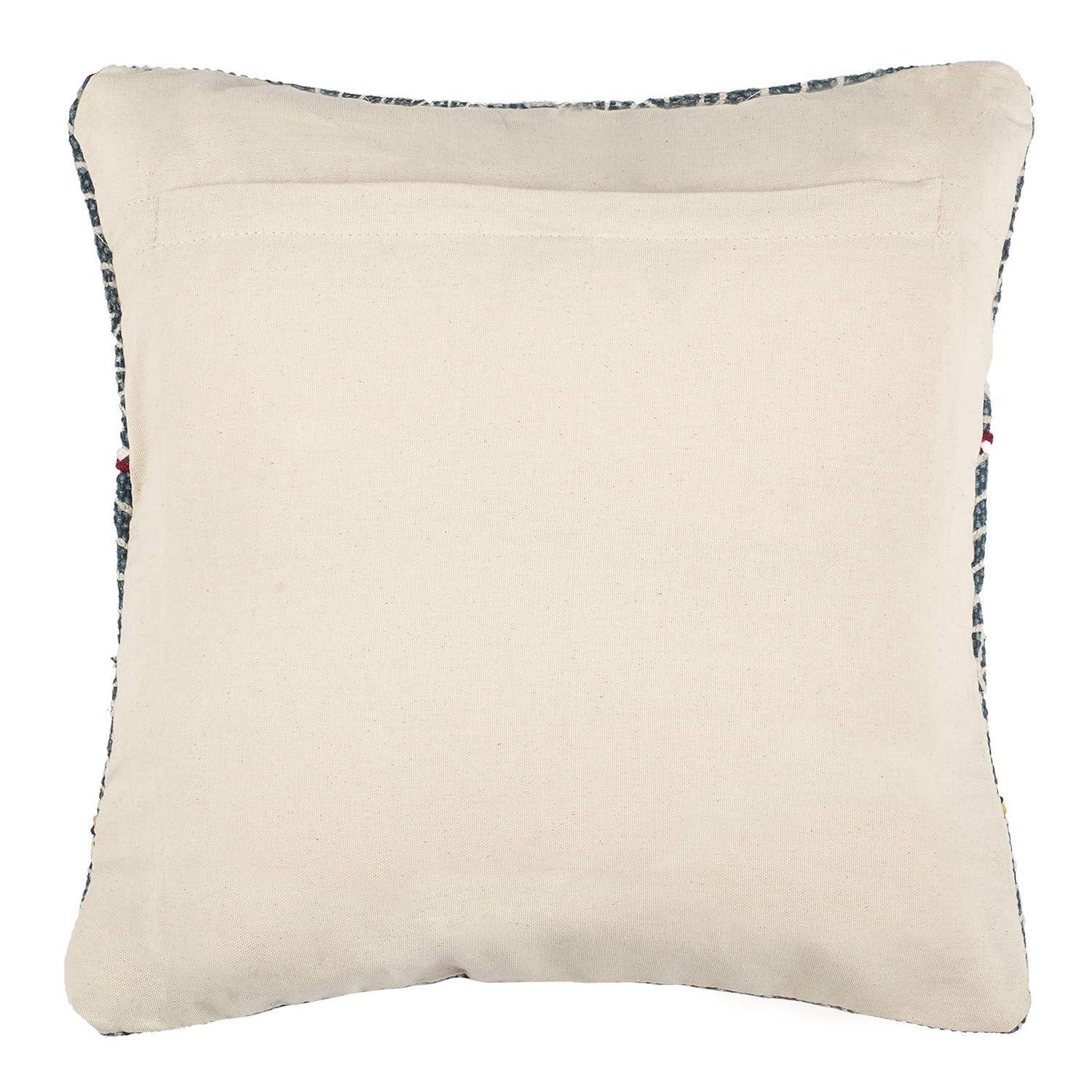 Safavieh Larren Embroidered Cotton Throw Pillow