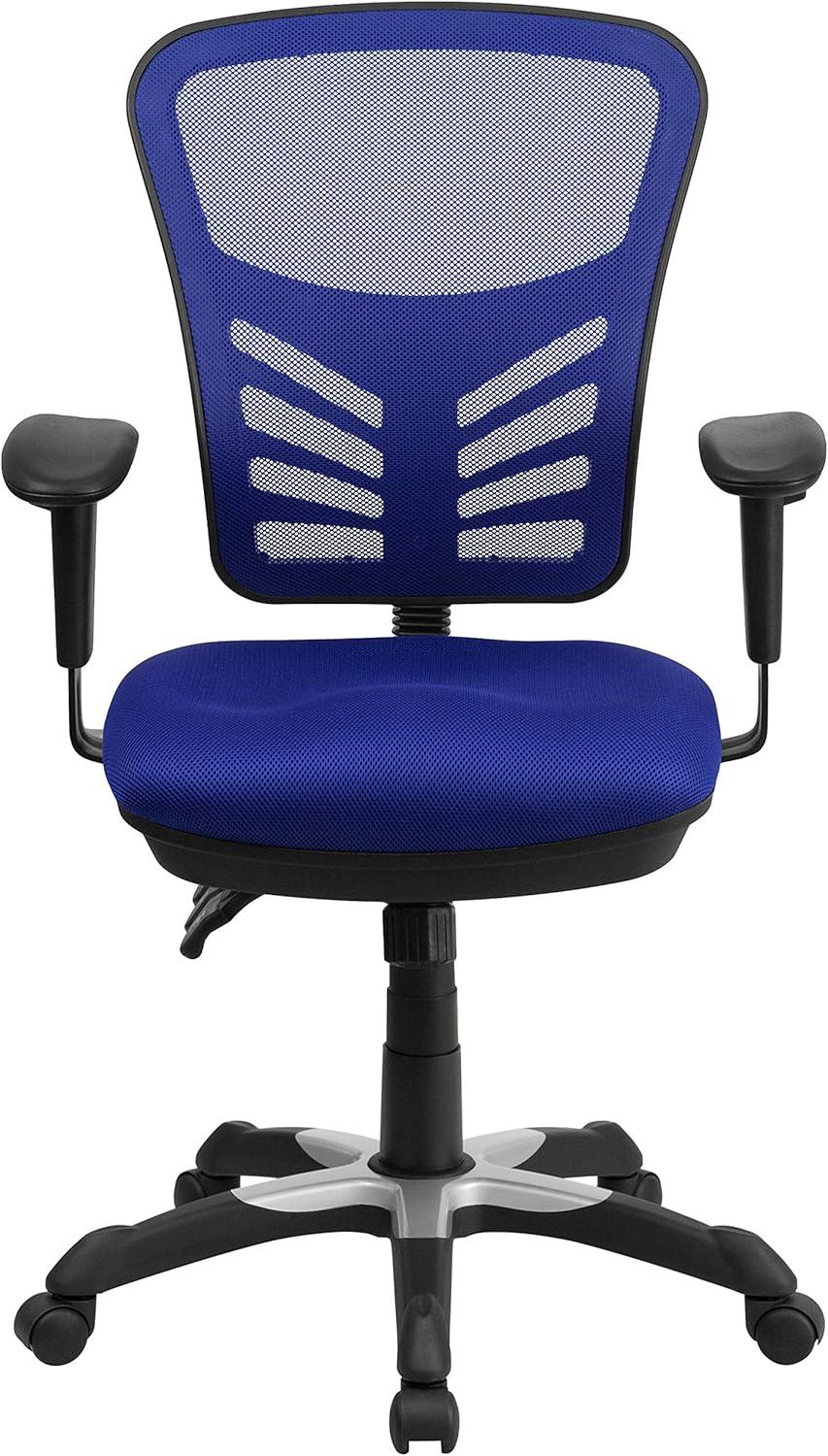 Flash Furniture Siyer Mid-Back Mesh Ergonomic Office Chair with Adjustable Arms by Flash Furniture