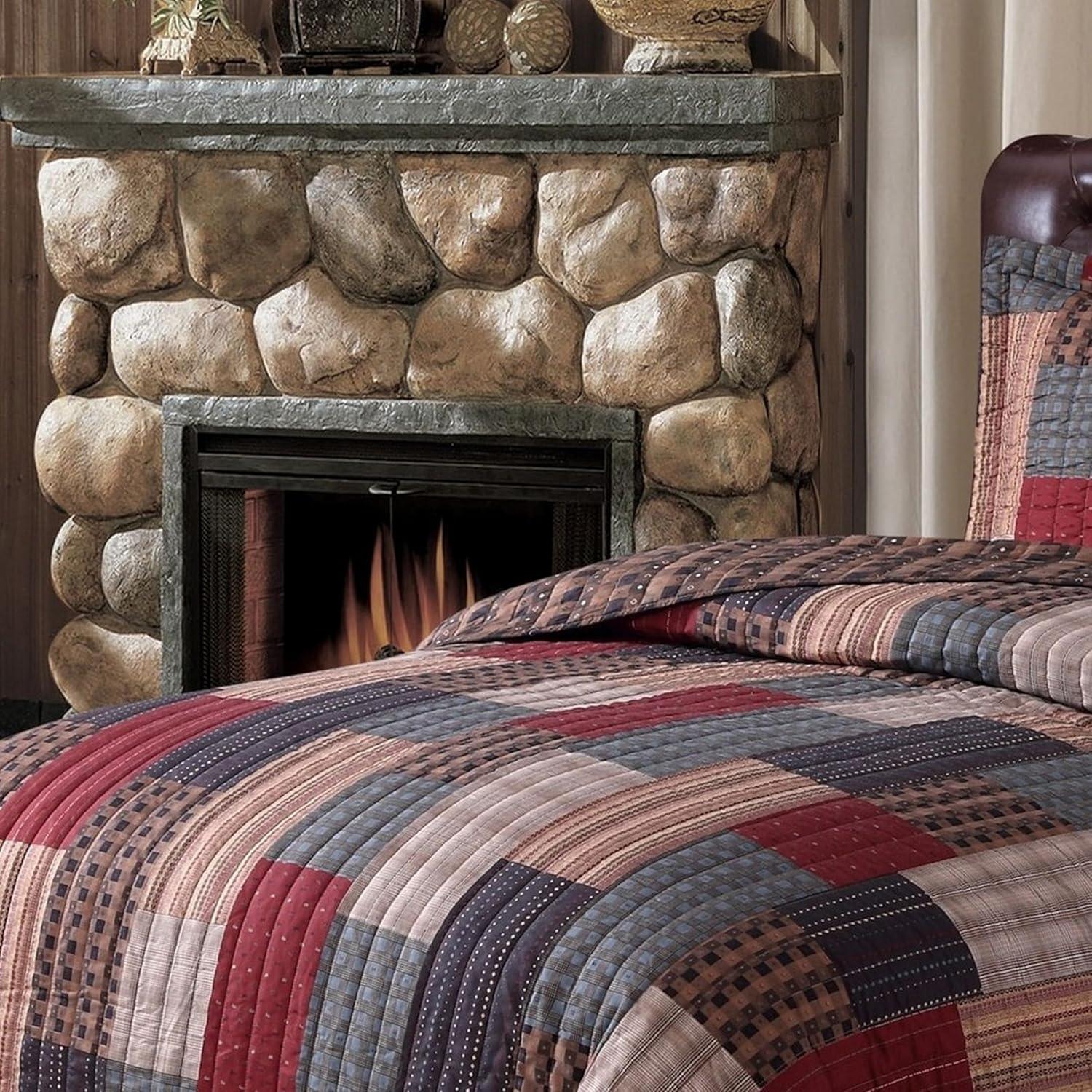 Style 212 Gunnison Rotary Bedding Quilt Set, King