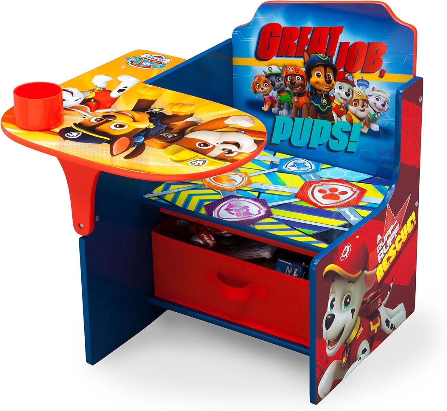 Nick Jr. PAW Patrol Kids Chair with Storage Compartment