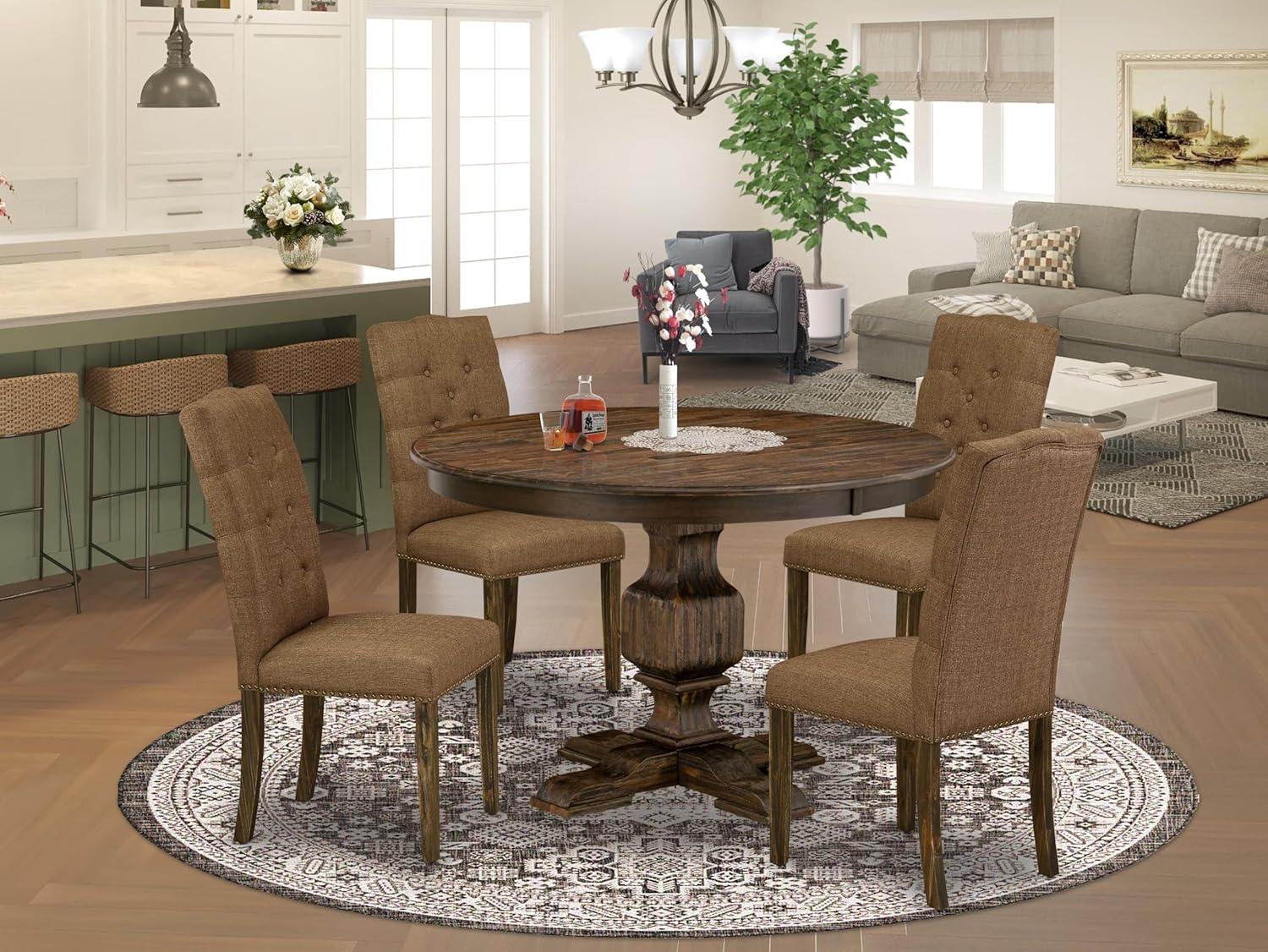 Pedestal Dining Set