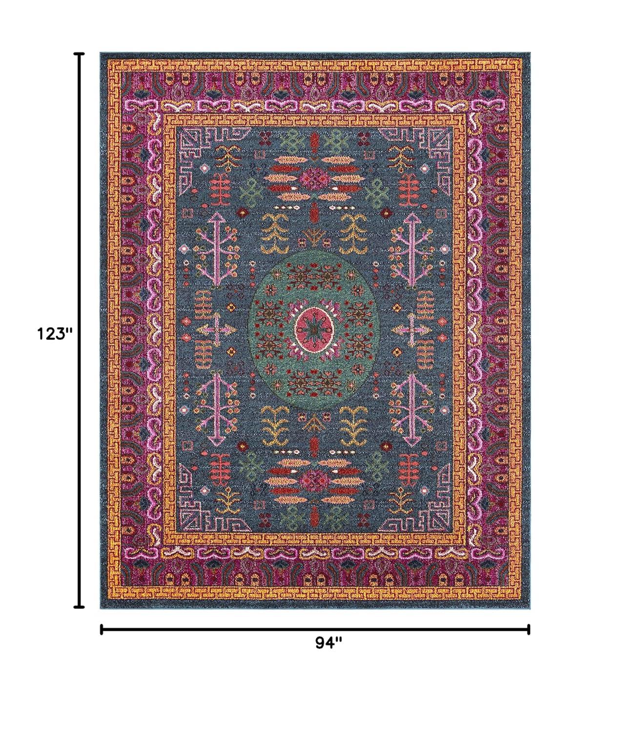 Mark & Day Beziers 7'10"x10'2" Rectangle Woven Indoor Area Rugs Bright Red