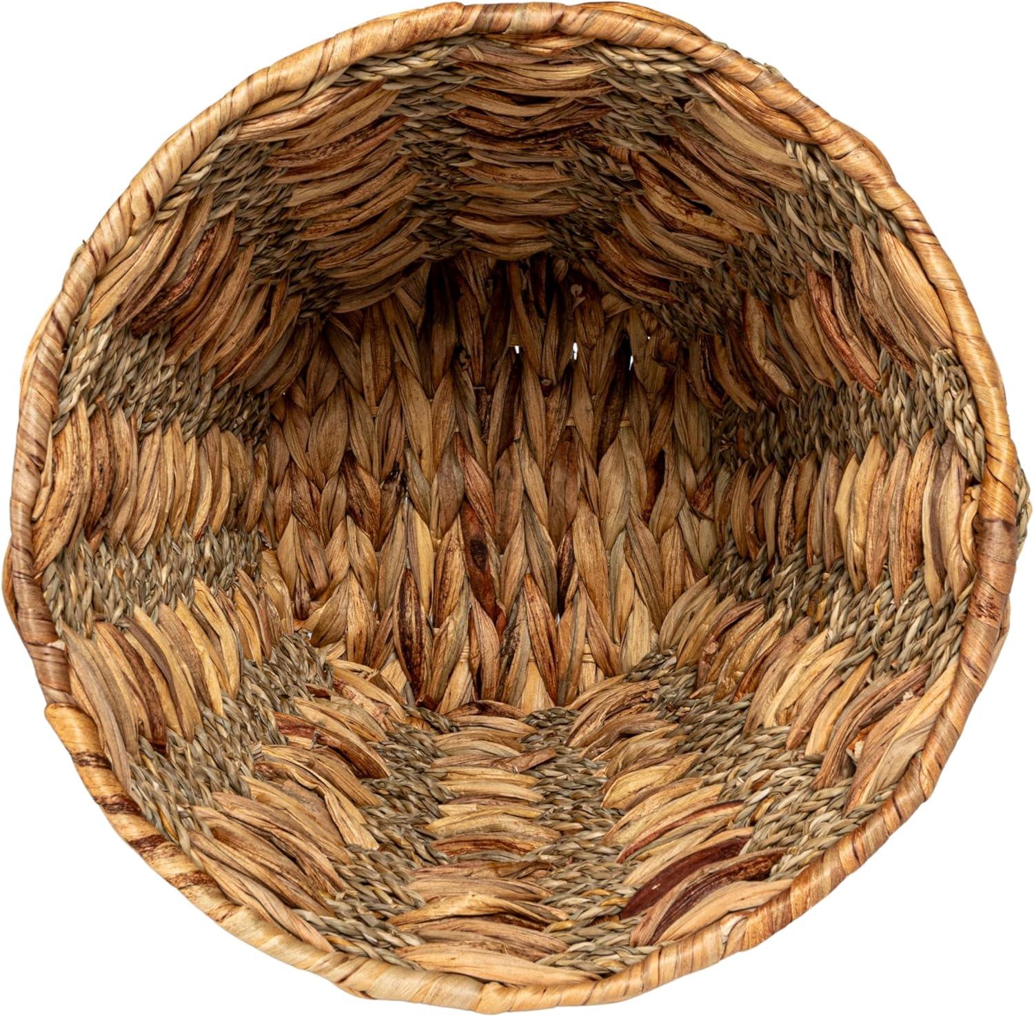 Household Essentials Bimal Rope Gallon Waste Basket