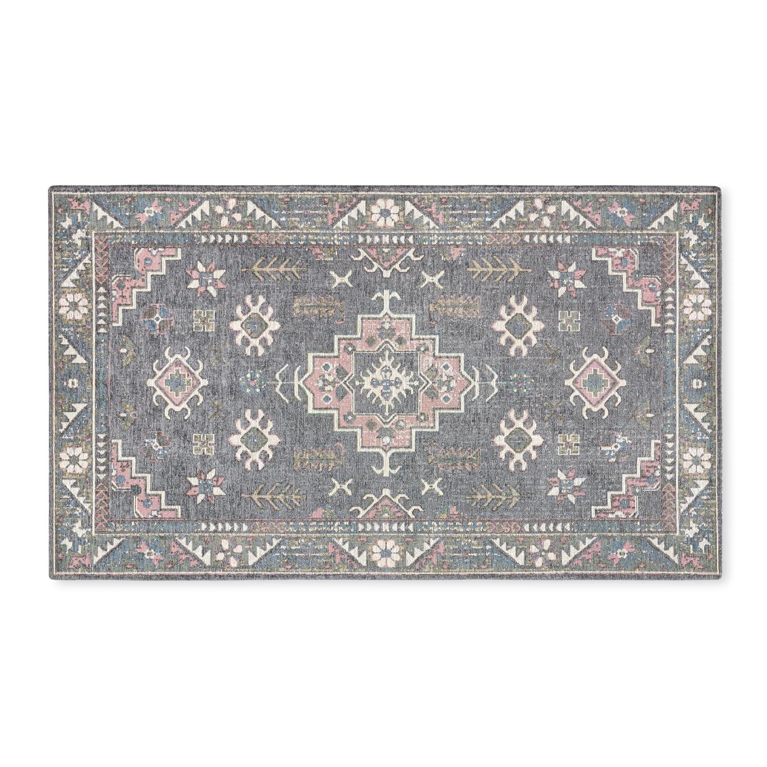 Town & Country Living TOWN & COUNTRY LUXE Livie Everwash Non-Slip Backing Kitchen Mat