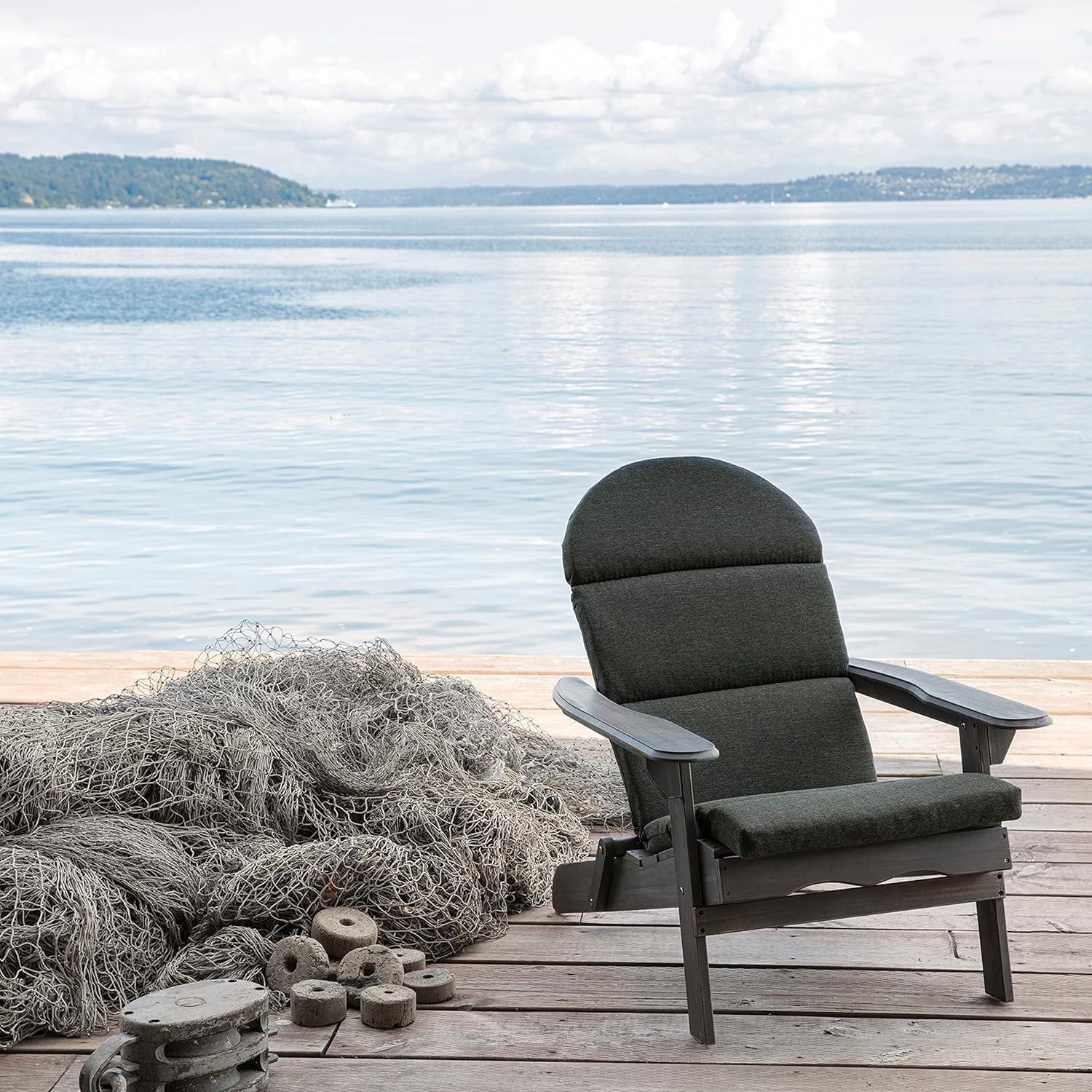 Arden Selections Oceantex Outdoor Adirondack Chair 2.5" Cushion