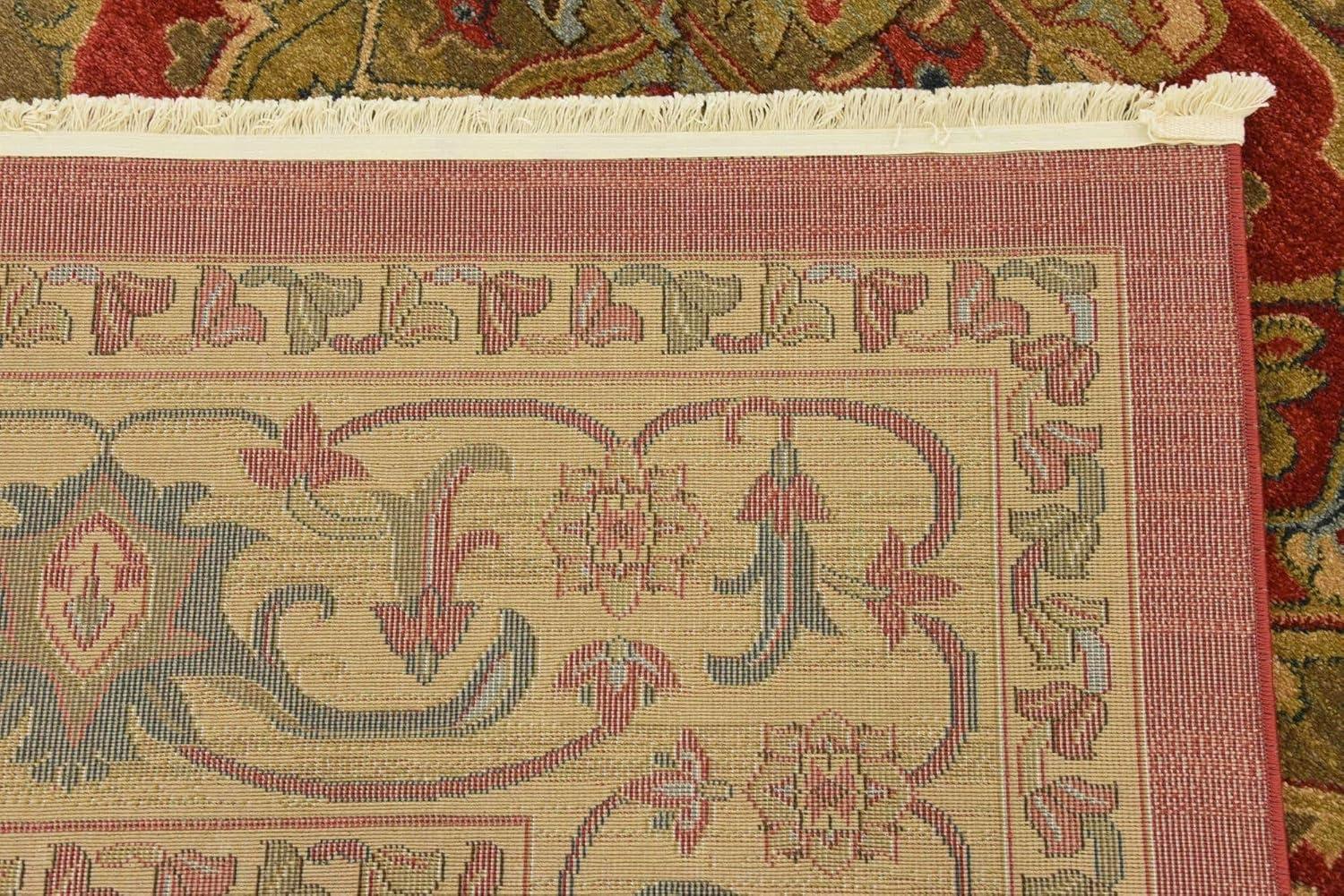 Unique Loom 8' 0 x 11' 0 Red Sahand Arsaces Area Rug