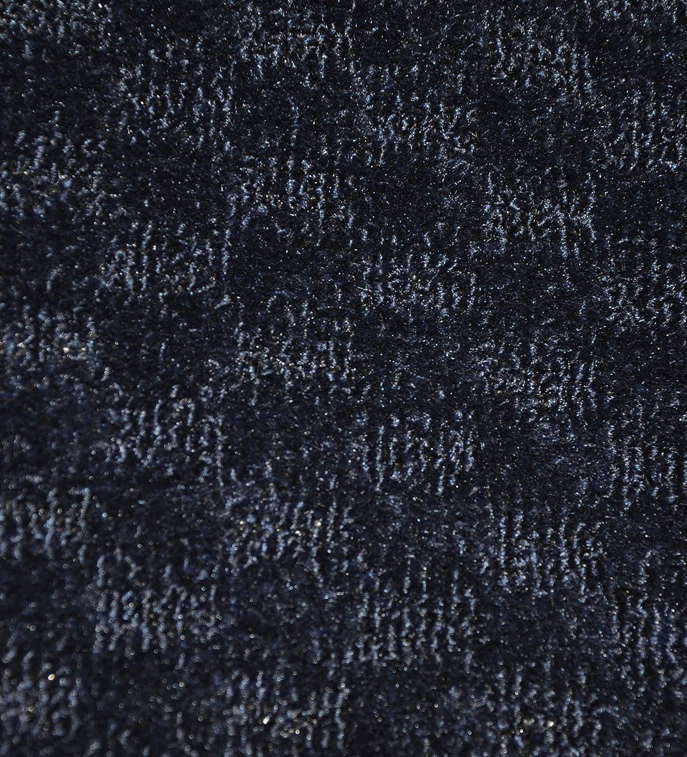 Garland Rug Medallion Navy Indoor Area Rug, 9' x 12'