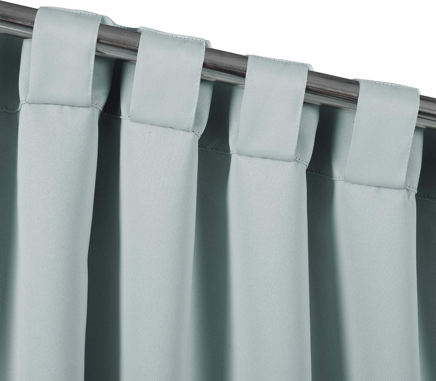 Lush Decor Lush Decor Insulated Back Tab Blackout Polyester Blackout Curtain Pair (Set of 2)