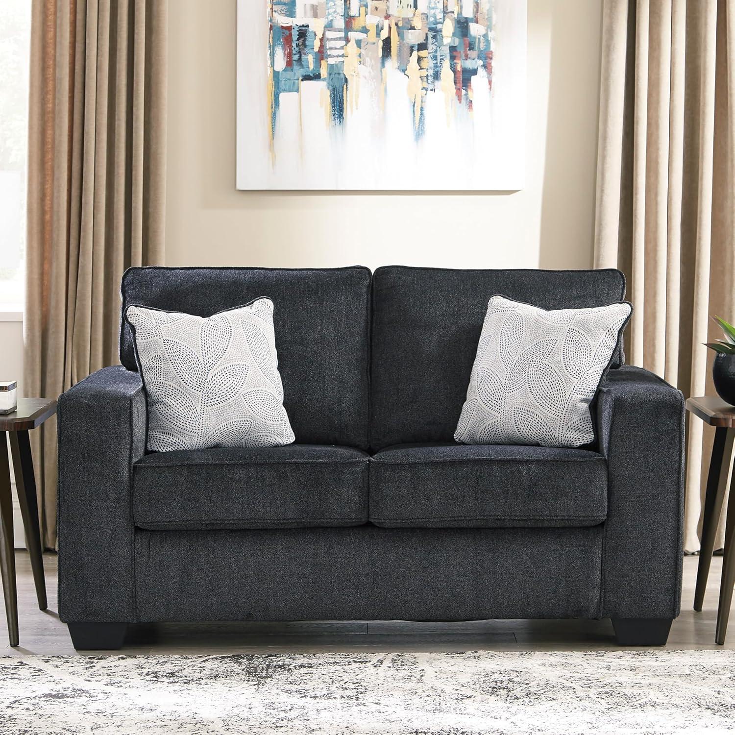 Signature Design by Ashley Altari Loveseat in Slate