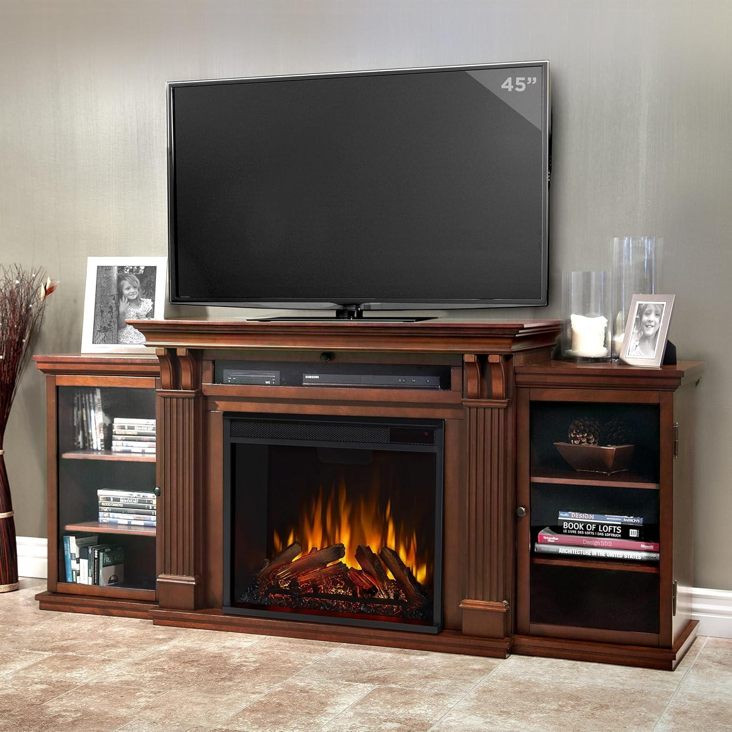 Calie 67'' TV Stand with Fireplace