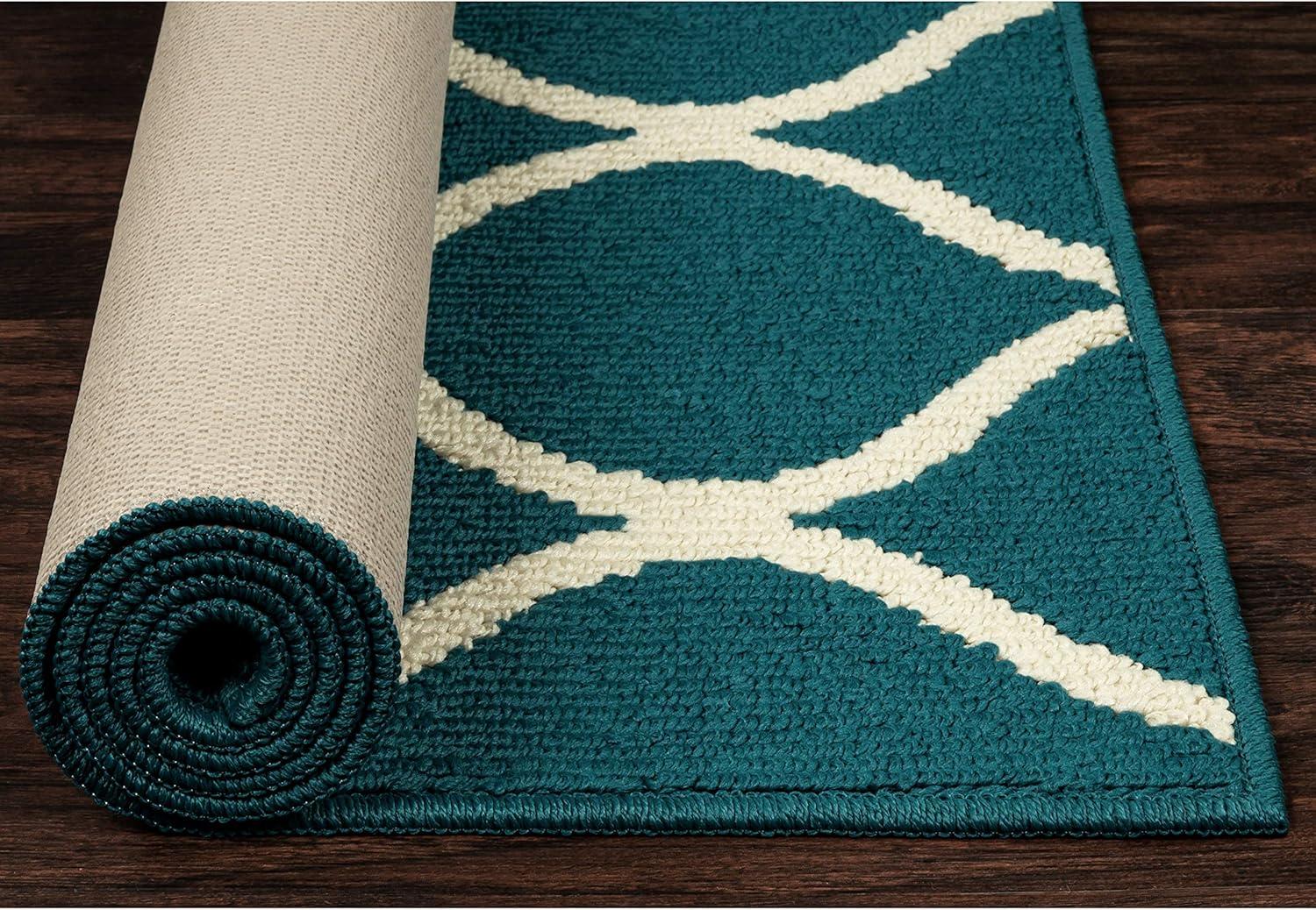 Hershman Shag Teal Rug