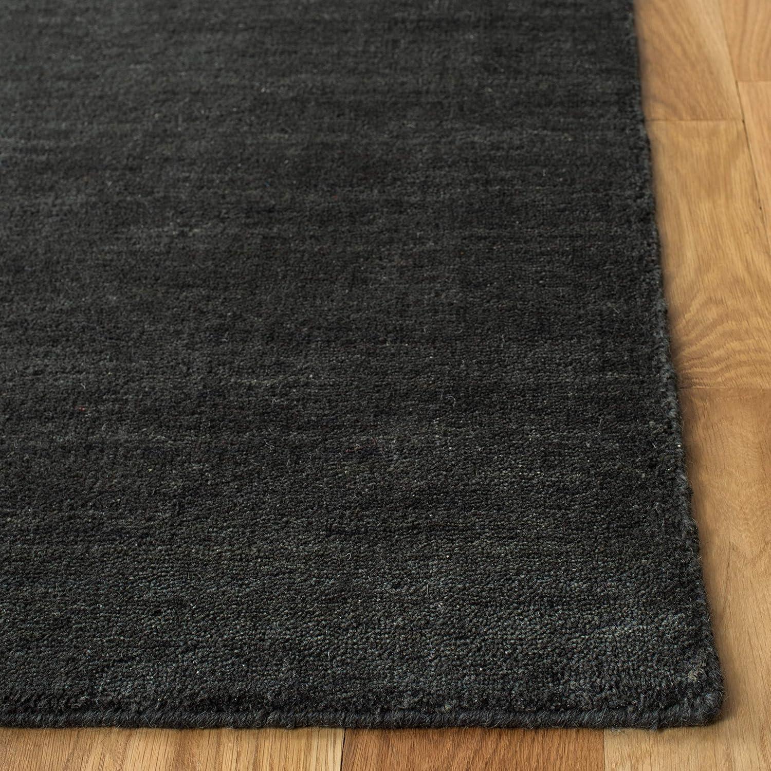 Himalaya HIM311 Handmade Area Rug - 5'x8' - Charcoal - Safavieh
