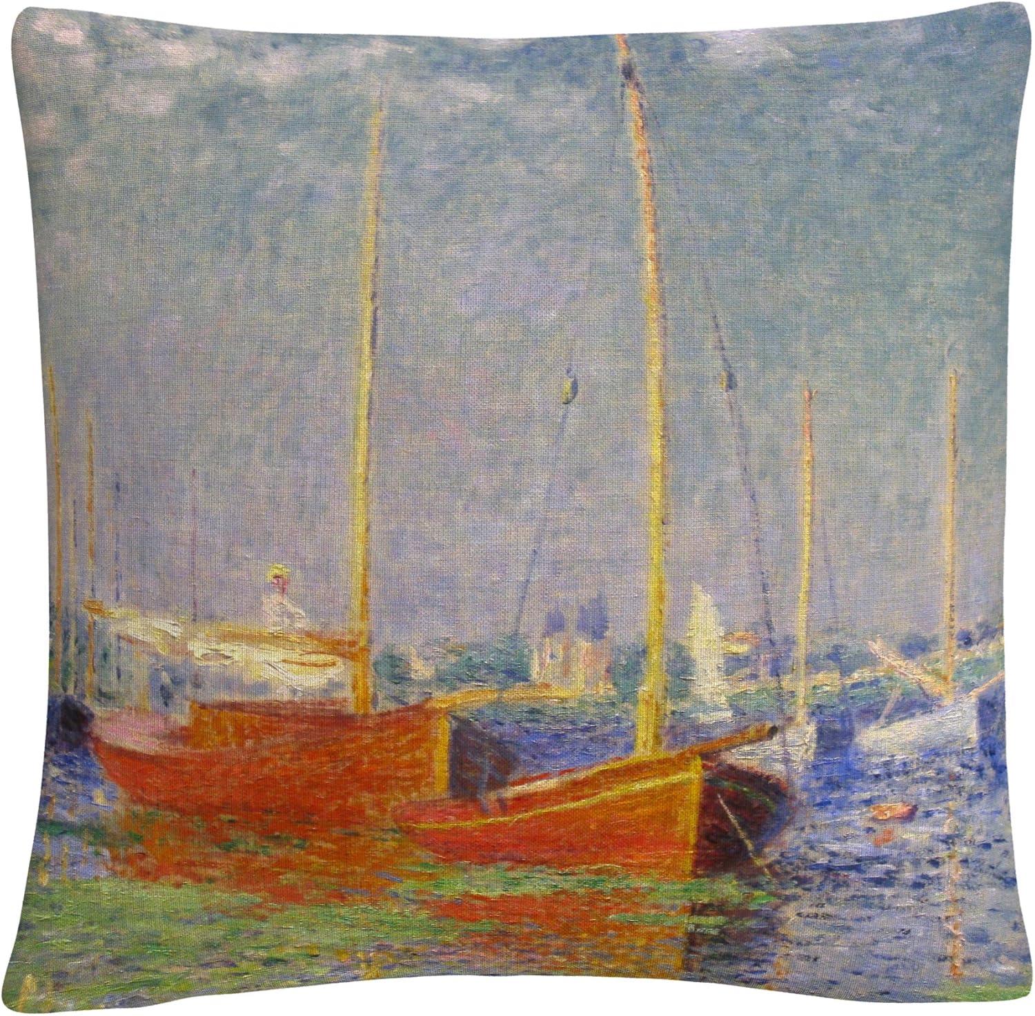 Claude Monet Throw Pillow