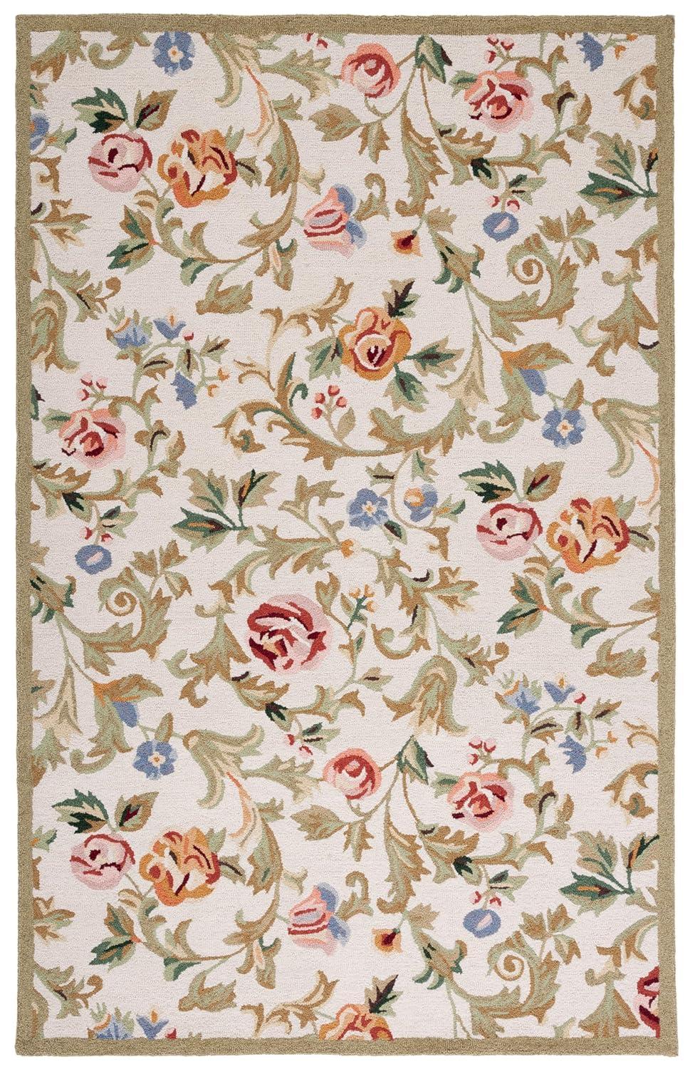 Chelsea HK310 Handmade Area Rug - 8'x10' - Ivory - Safavieh