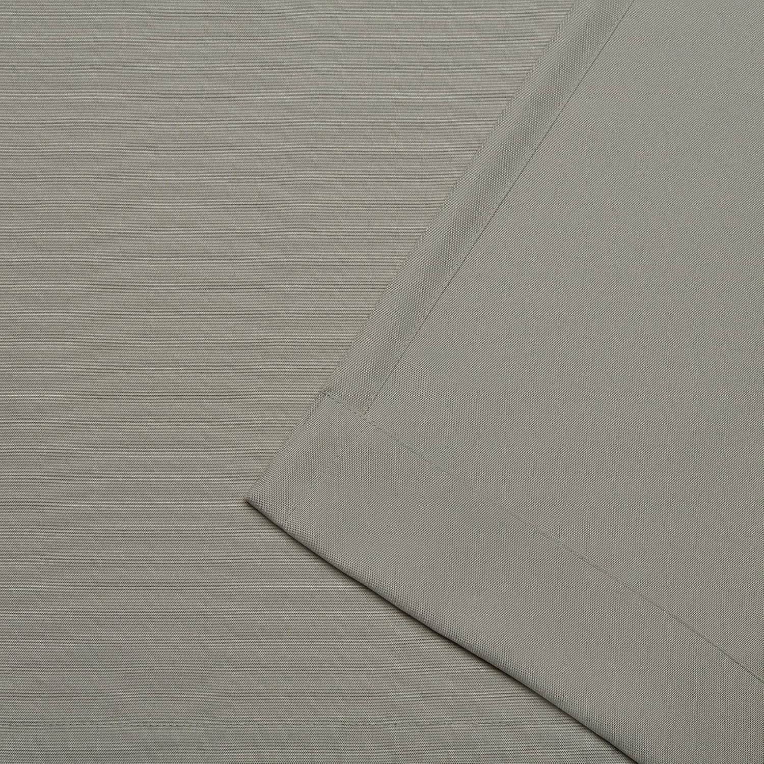 Set of 2 (96"x54") Indoor/Outdoor Solid Cabana Tab Top Window Curtain Panel Taupe - Exclusive Home