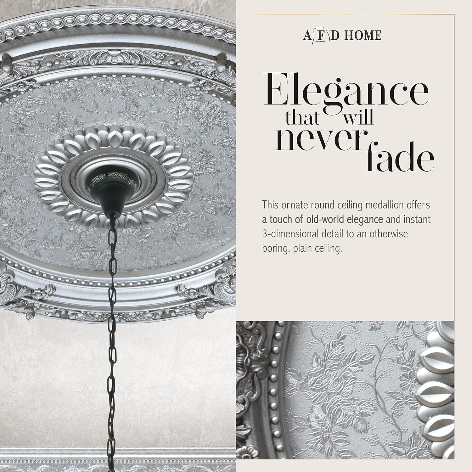 Antique Round Ceiling Medallion