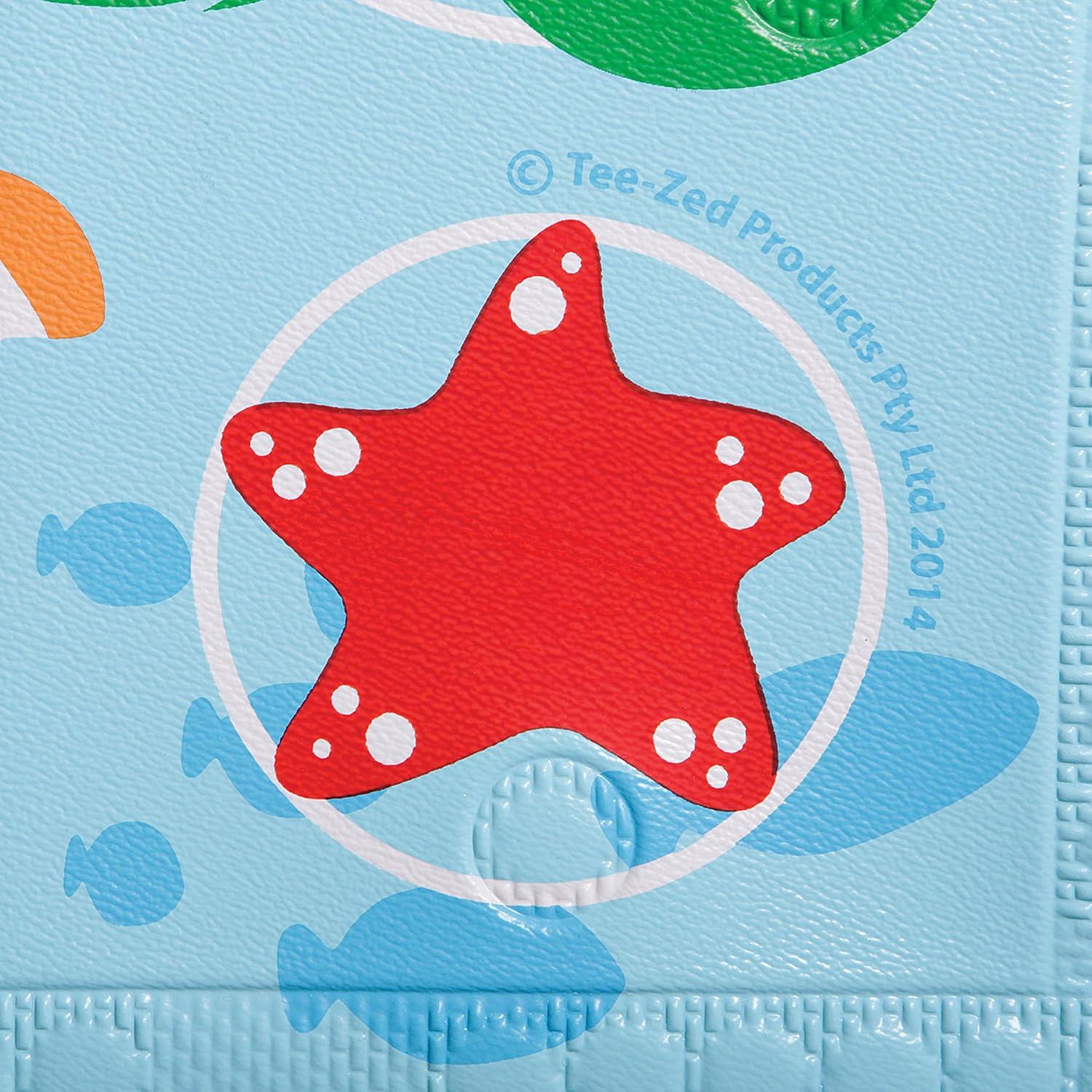 Dreambaby Anti-Slip Bath Mat with Too Hot Indicator, Animals