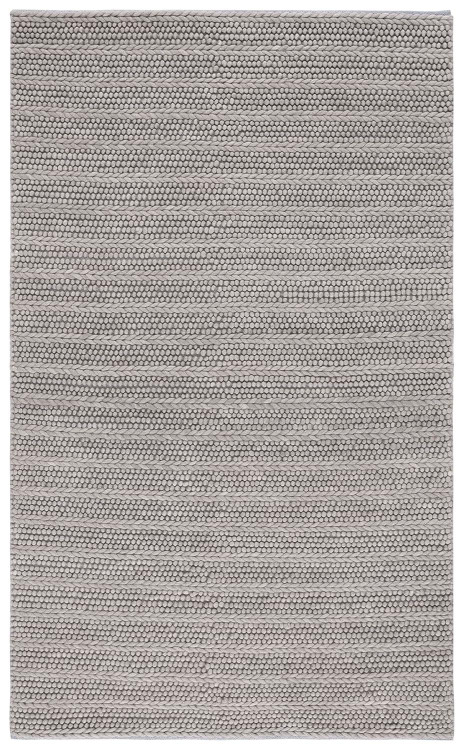 Natura NAT280 Flat Weave Indoor Area Rug - Grey - 8'x10' - Safavieh