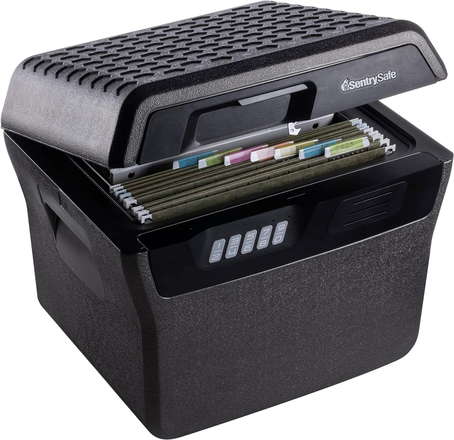 SentrySafe FHW40300 Fire and Water-Resistant File Safe with Digital Lock, 0.66 Cu. ft.