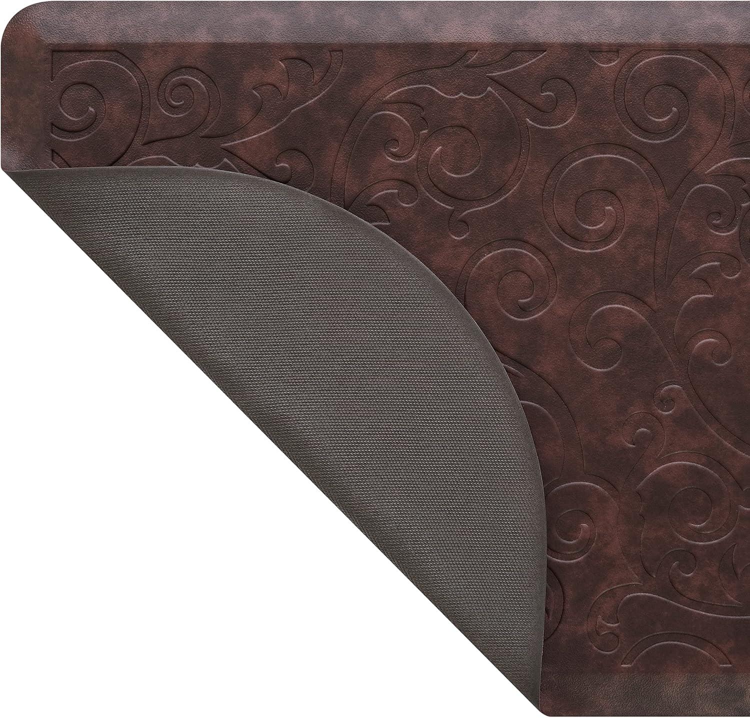 Chef Gear Clarance Wellness Kitchen Mat, Red, 17.5x60