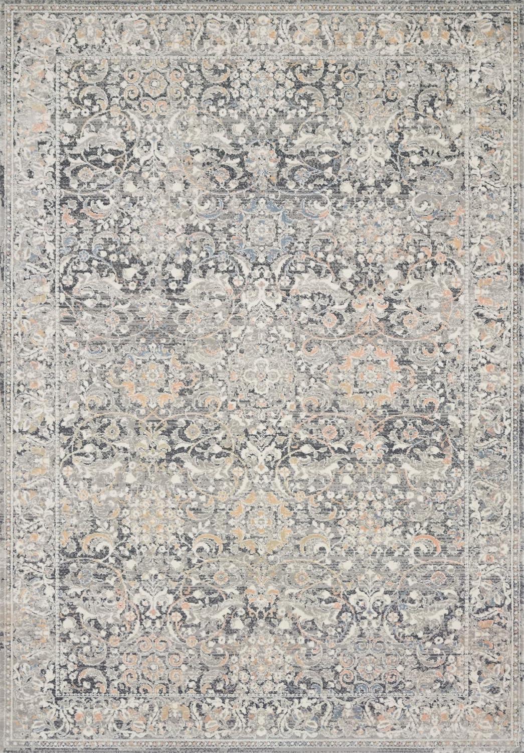 Loloi II Lucia Collection LUC-04 Grey/Mist 2'-0" x 3'-0" Accent Rug