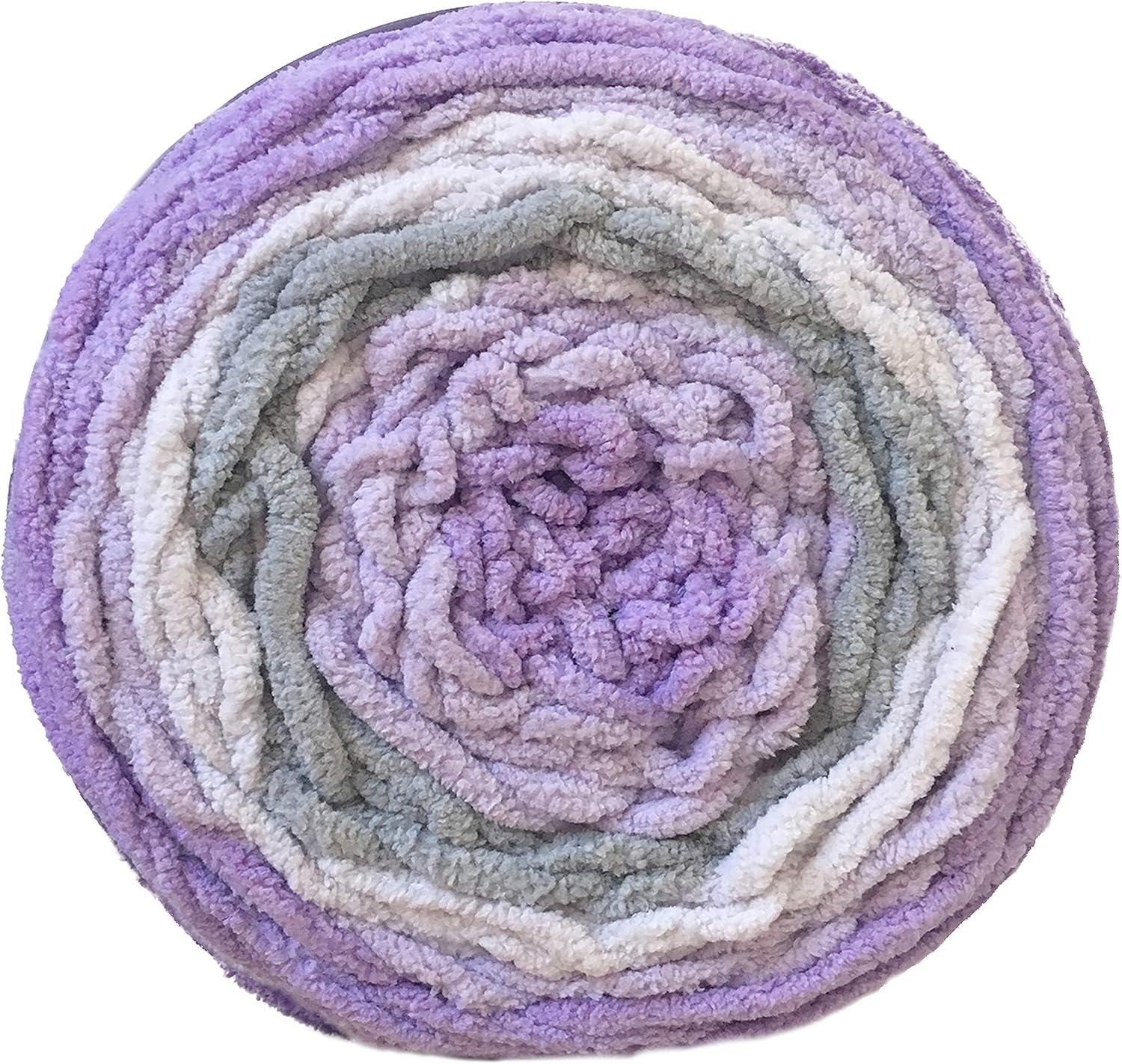 Spinrite 161036-36009 Bernat Blanket Ombre Yarn, Purple
