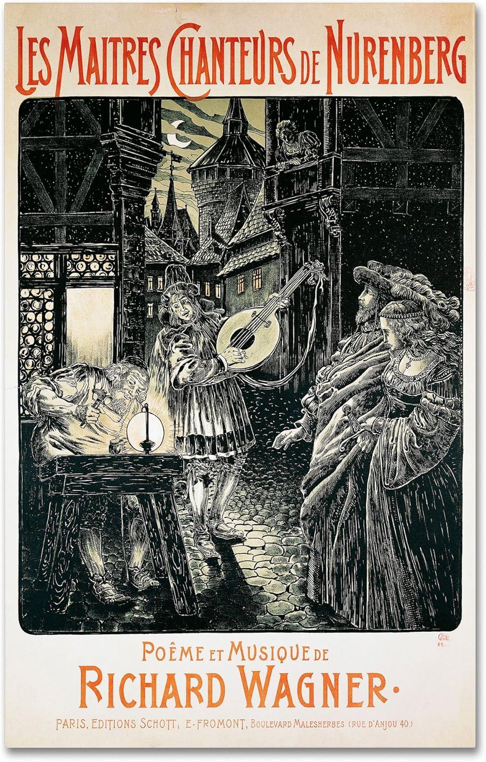 Trademark Fine Art " The Mastersingers Of Nuremberg " by Richard Wagner