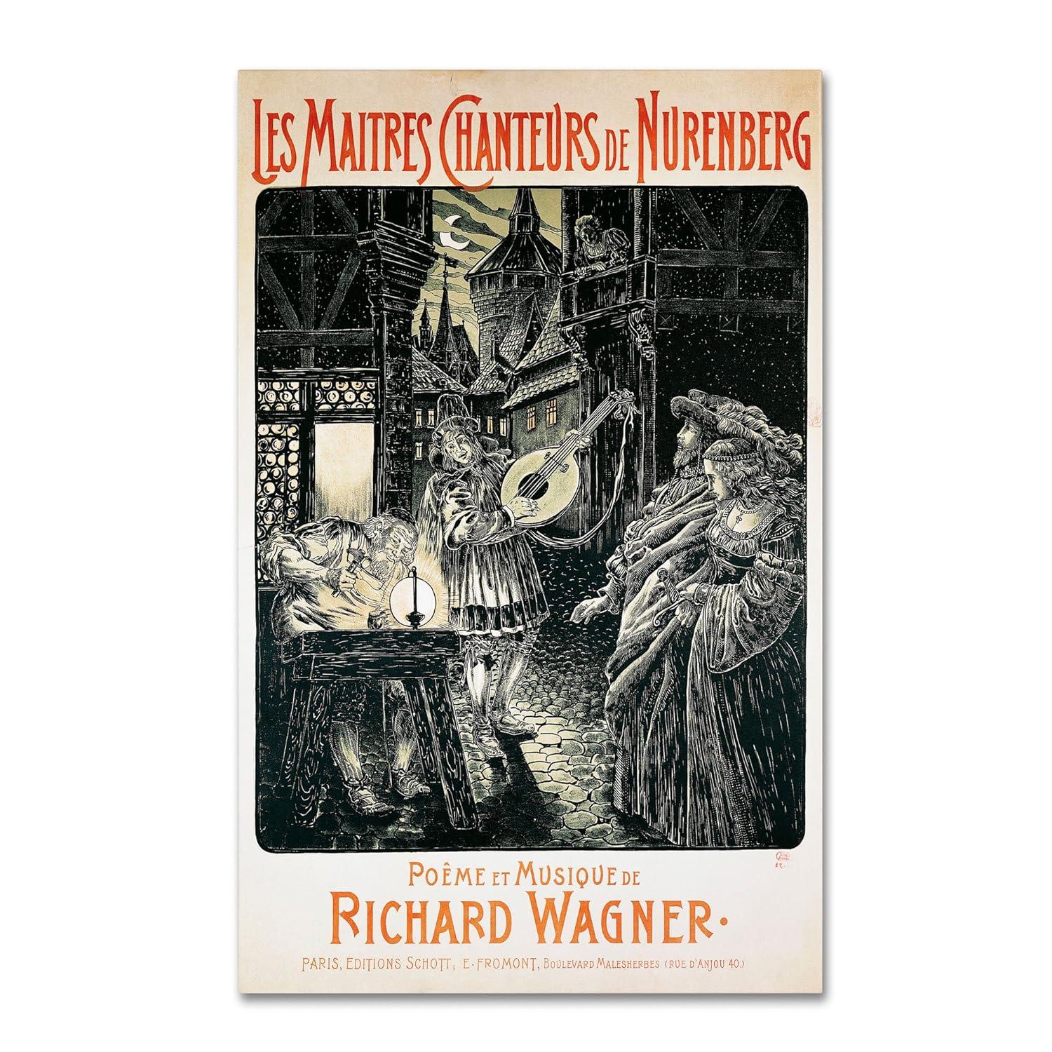 Trademark Fine Art " The Mastersingers Of Nuremberg " by Richard Wagner