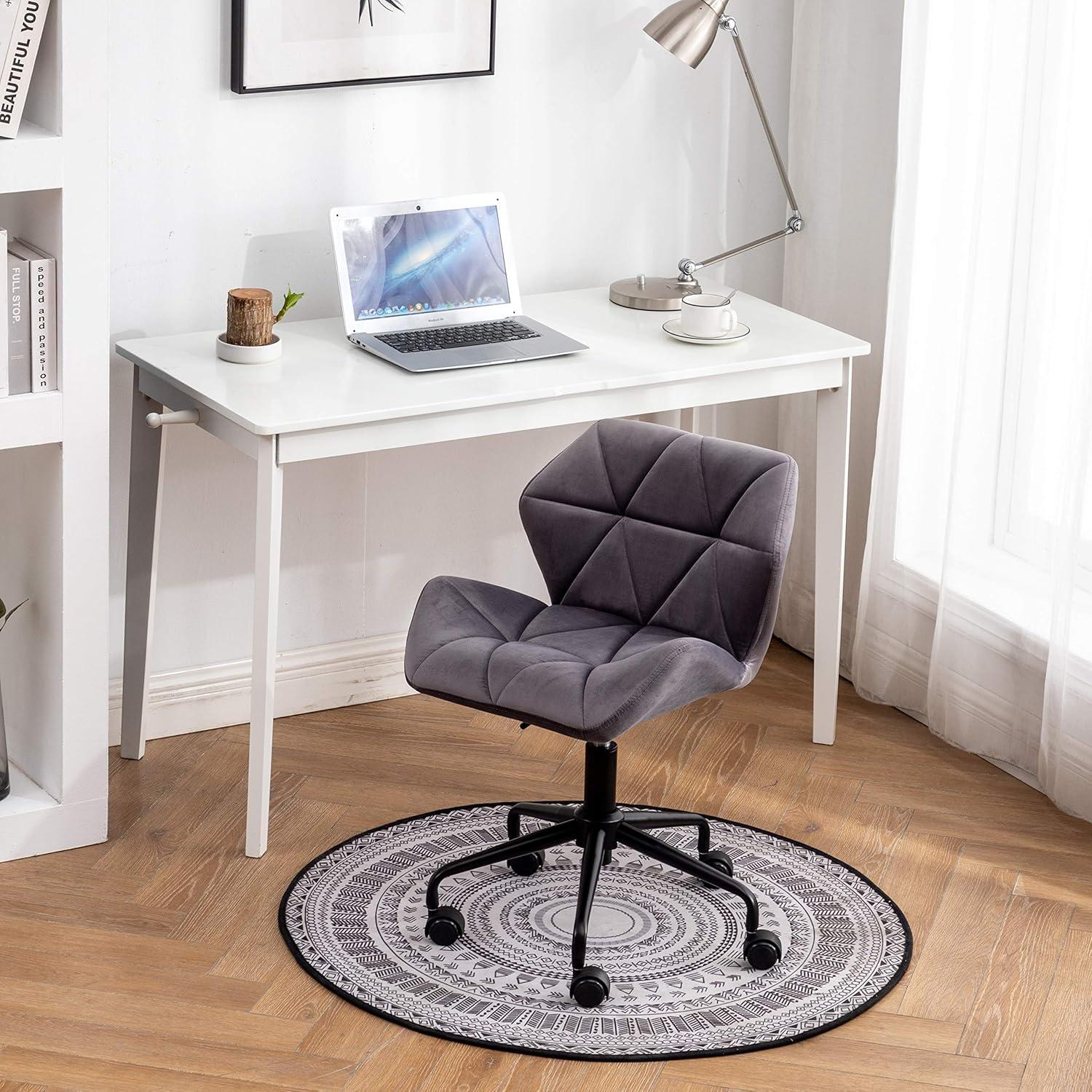 Velvet Office Chair